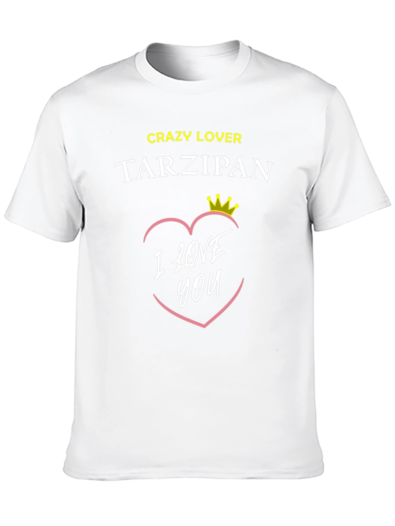 Crazy Lover Tarzipan T-Shirt: Romantic Style