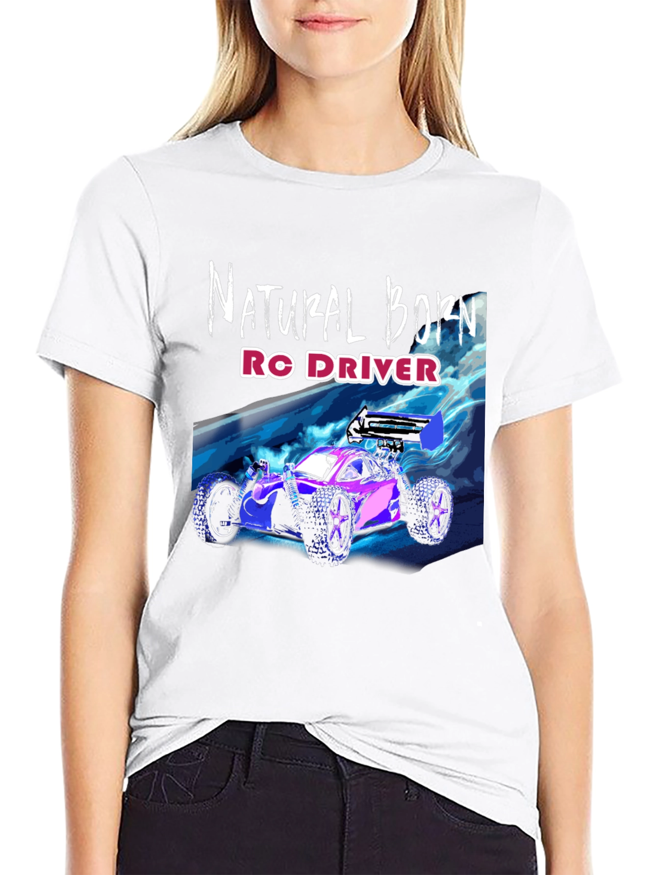 Natural Born RC Driver Graphic Tee