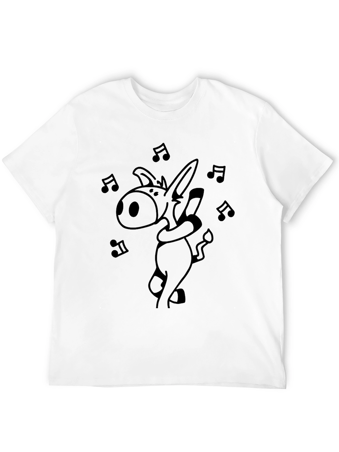 Dancing Donkey T-Shirt - Funny Cartoon Music Tee