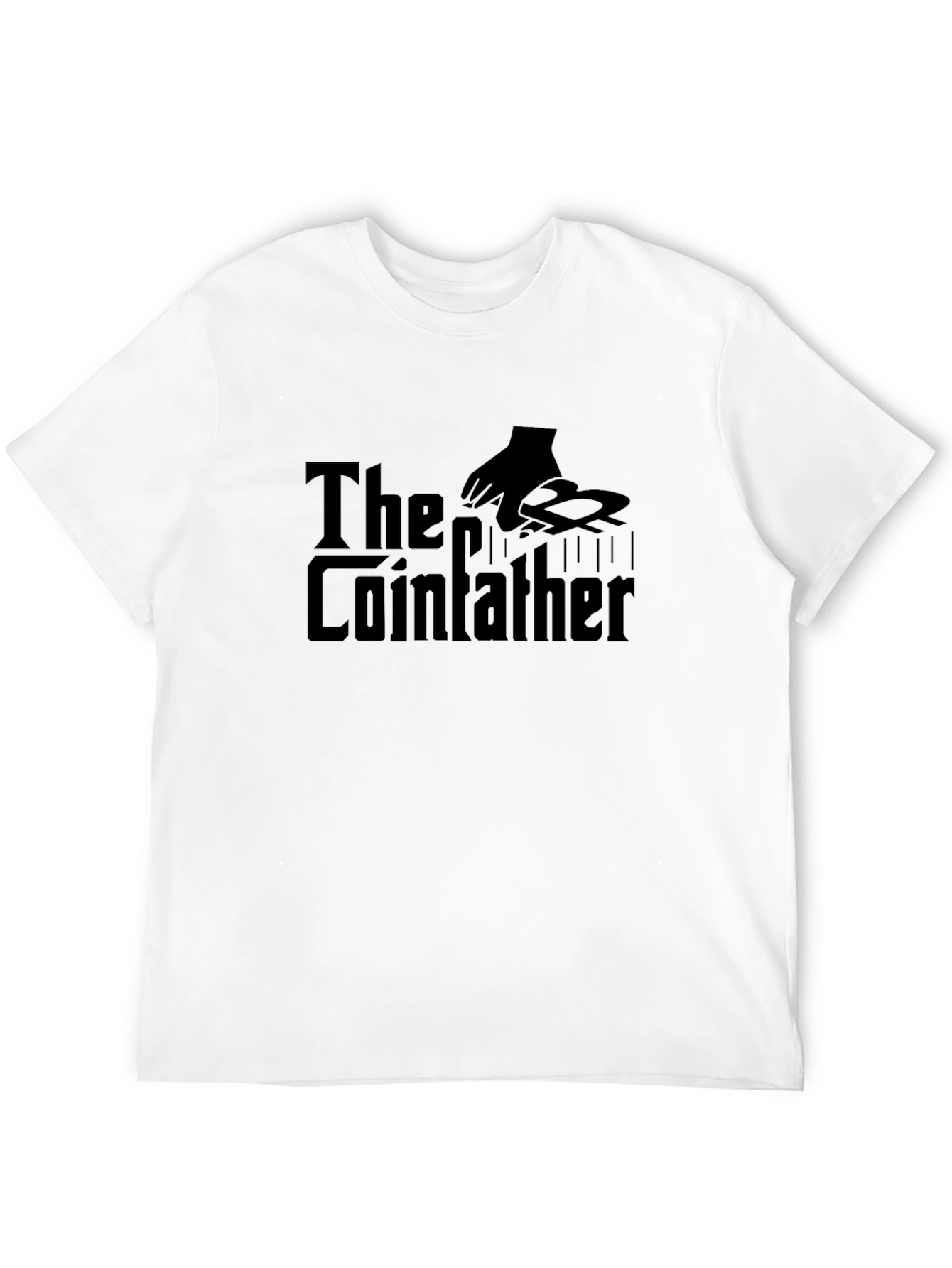The Coinfather Graphic Tee - Black T-Shirt