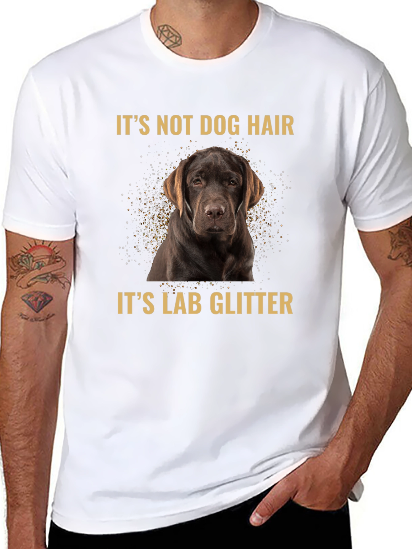 Its Lab Glitter T-Shirt