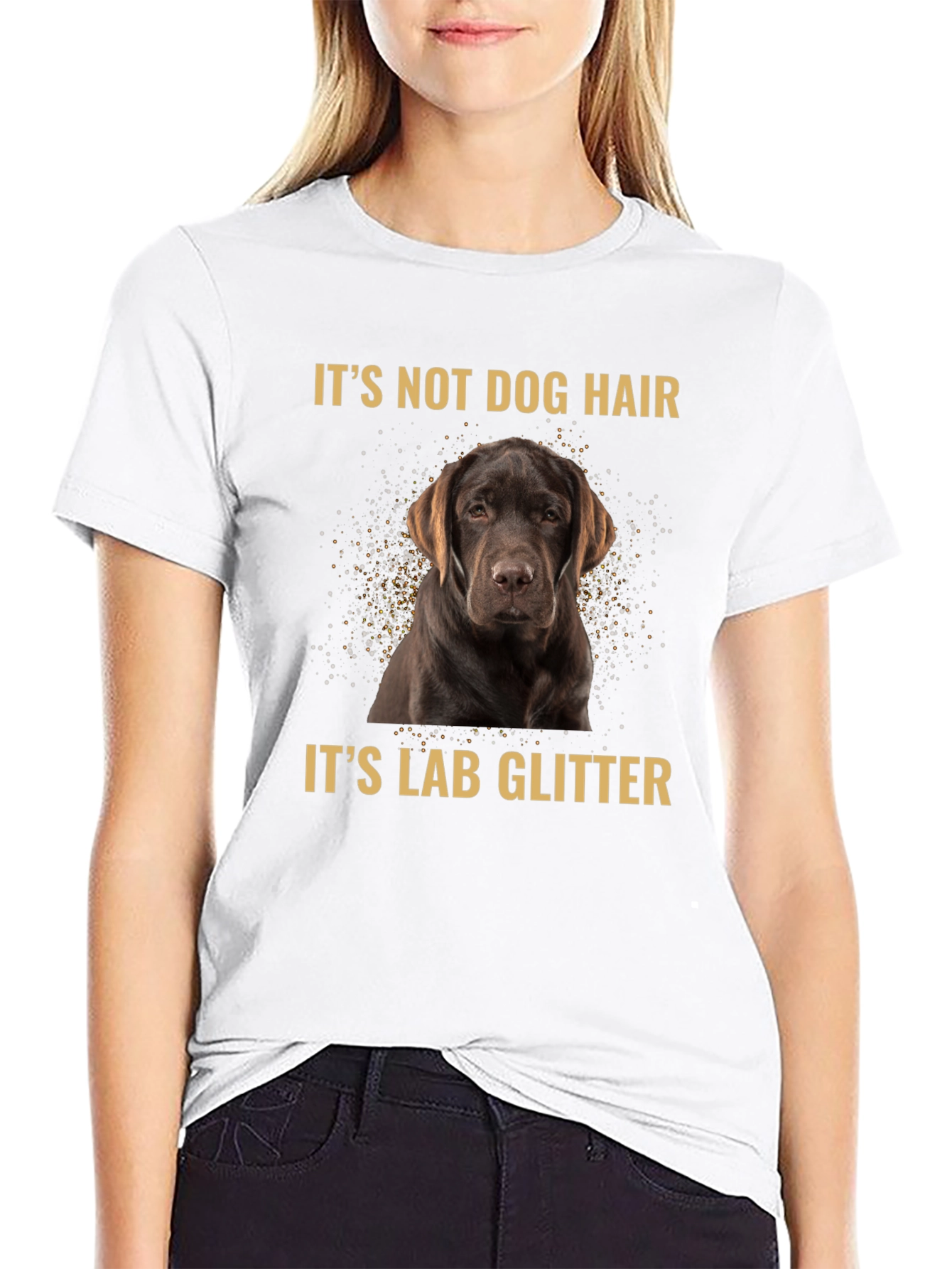 Its Lab Glitter T-Shirt