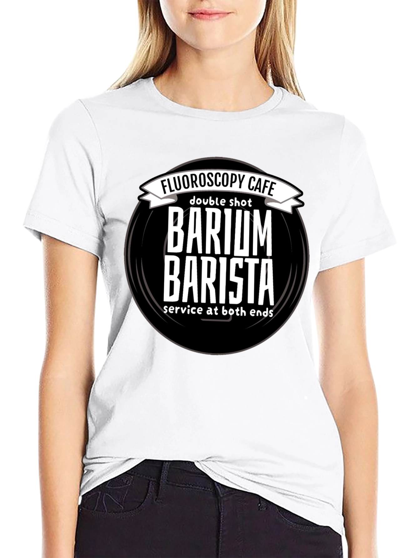 Fluoroscopy Cafe Barium Barista T-Shirt