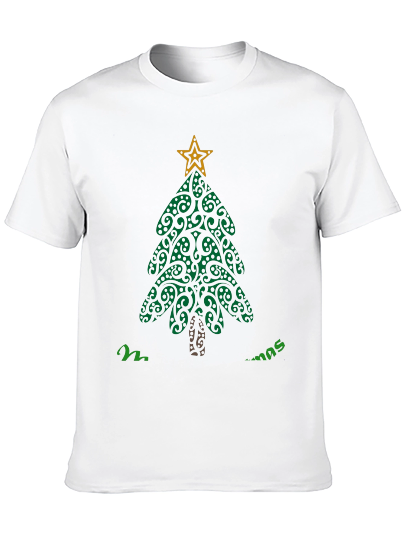 Festive Maori Christmas Tree T-Shirt