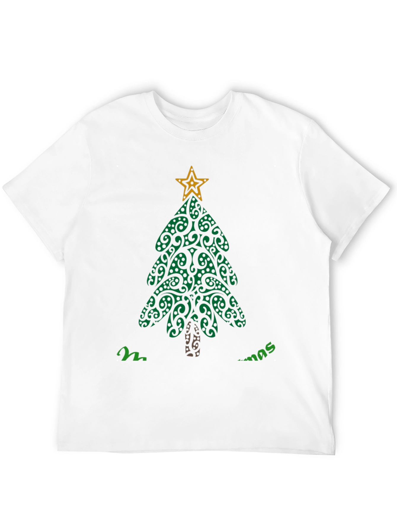 Festive Maori Christmas Tree T-Shirt