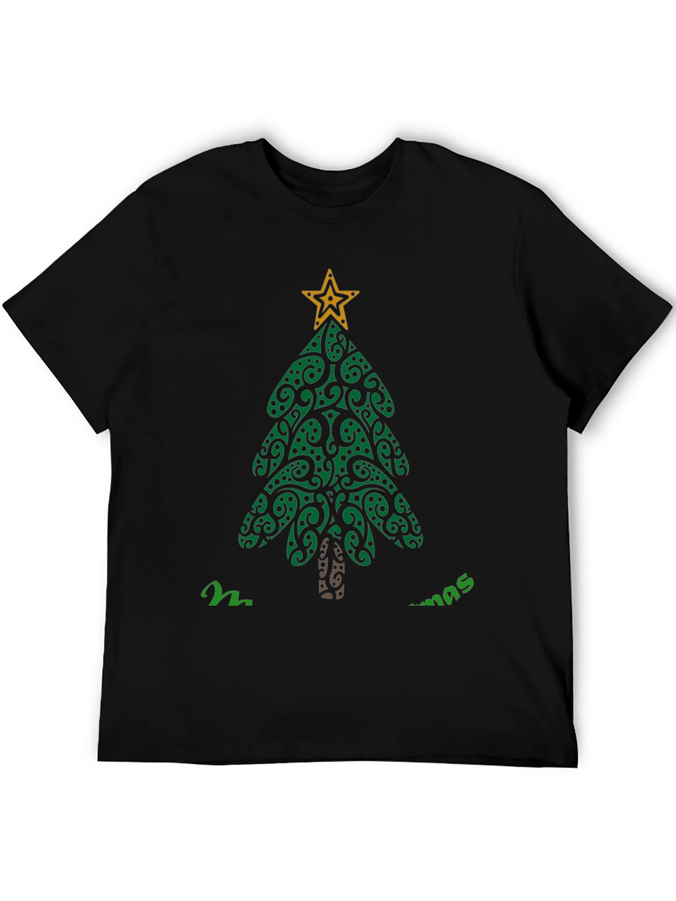 Festive Maori Christmas Tree T-Shirt