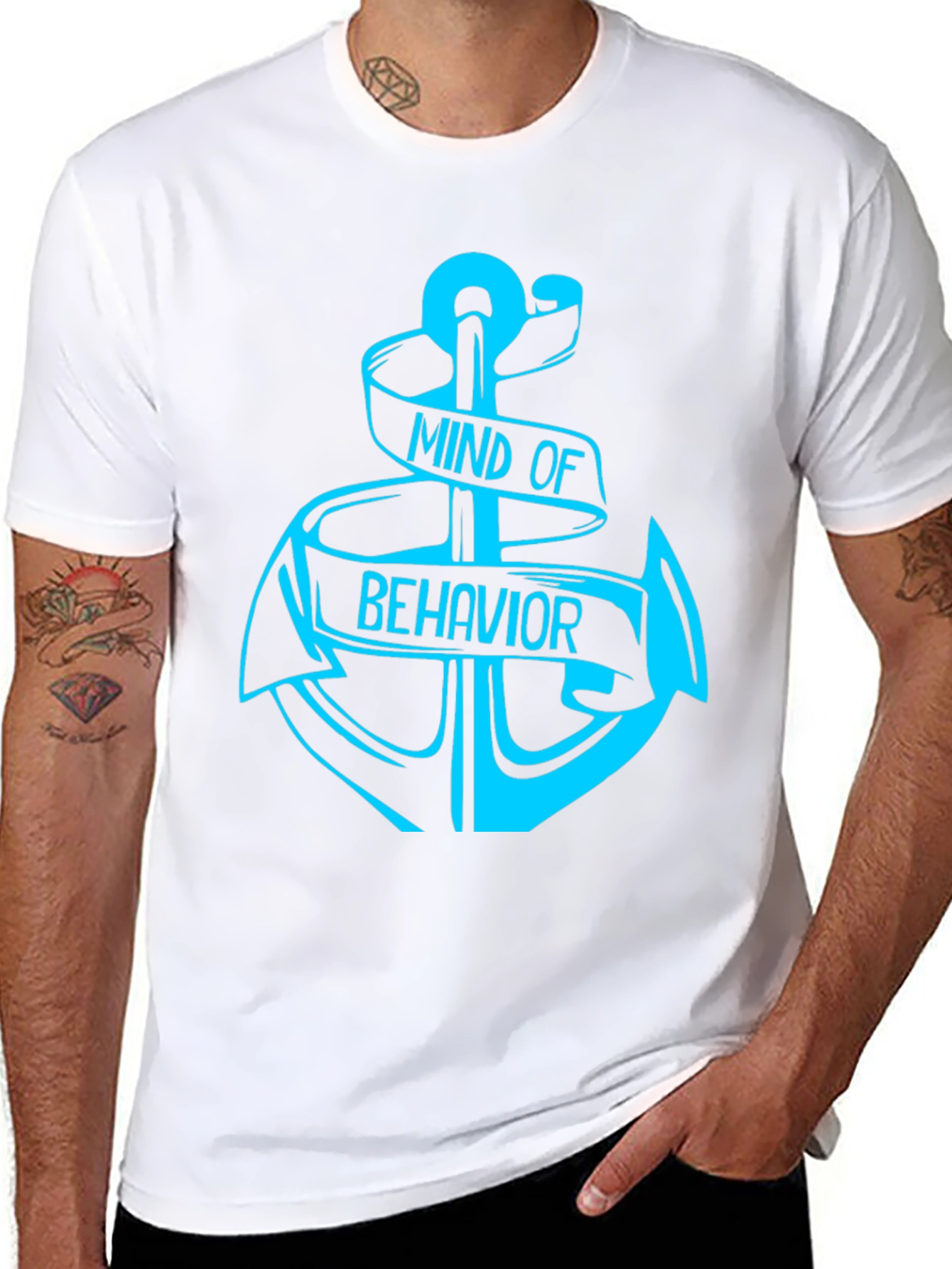 Mind of Behavior Anchor Graphic T-Shirt