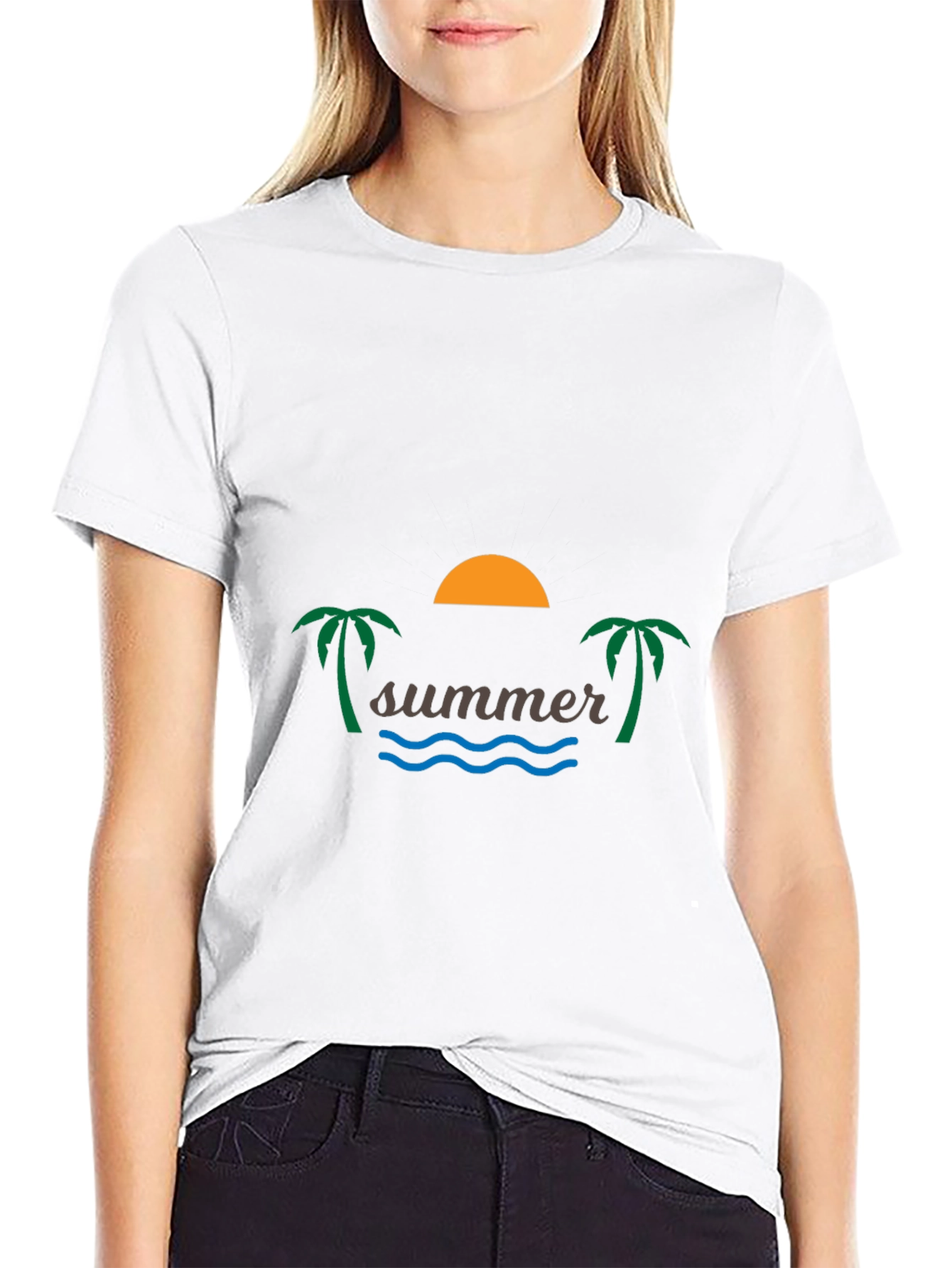 Summer Graphic Print T-Shirt
