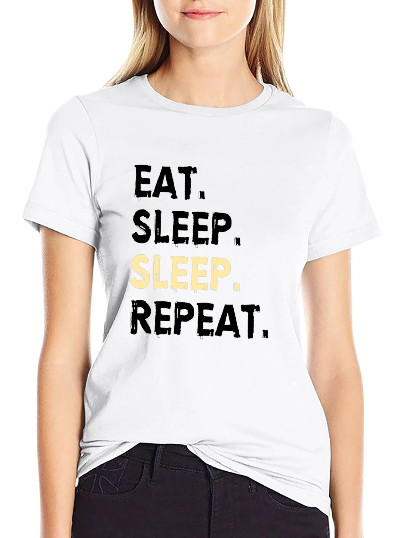 Eat Sleep Repeat T-Shirt - Mens Casual Tee