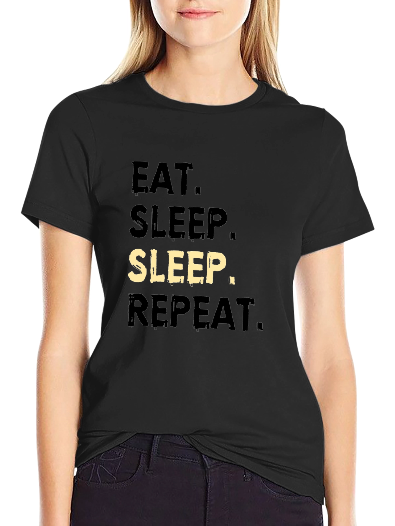 Eat Sleep Repeat T-Shirt - Mens Casual Tee