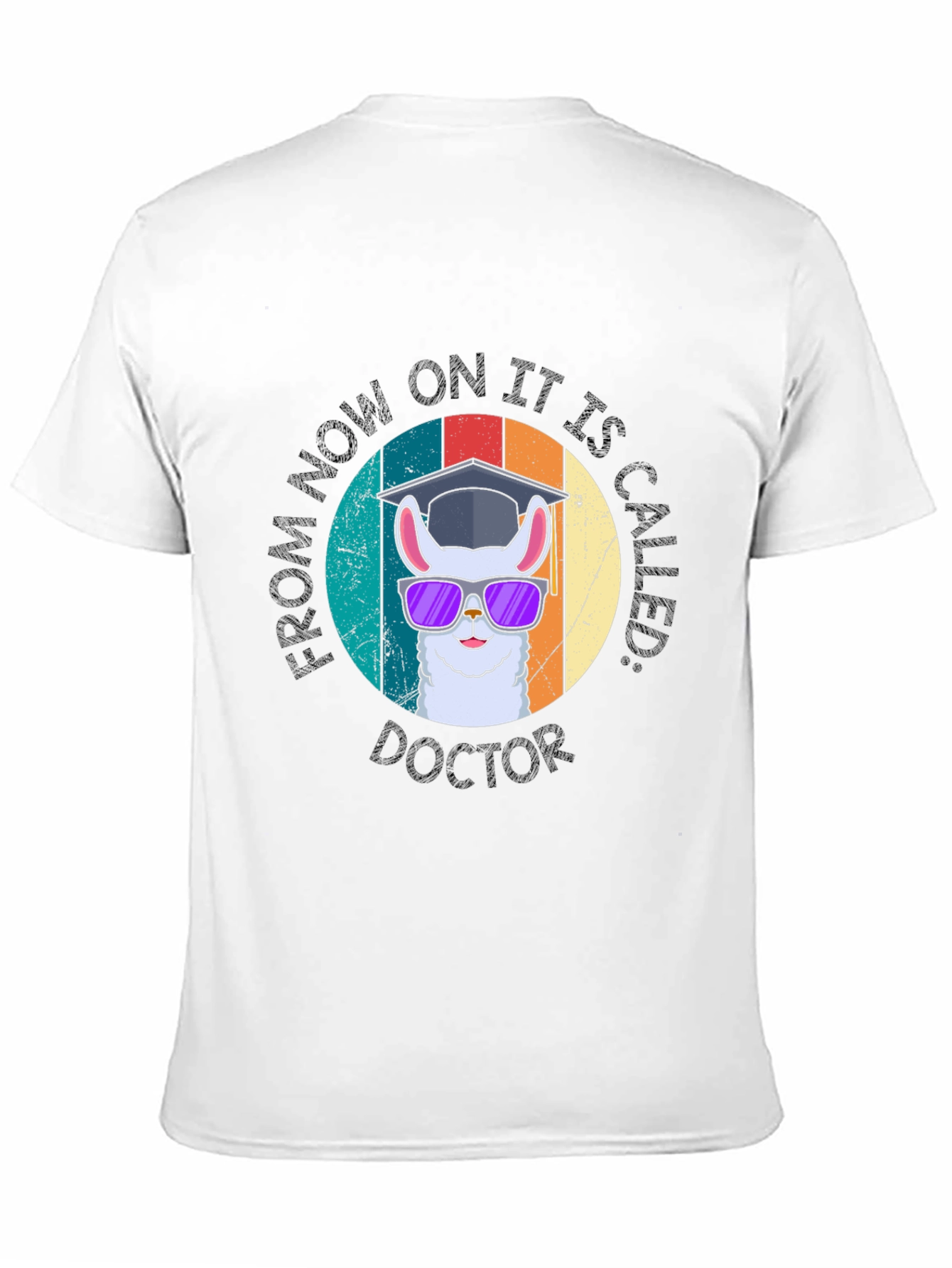 Llama Doctor Graduation T-Shirt