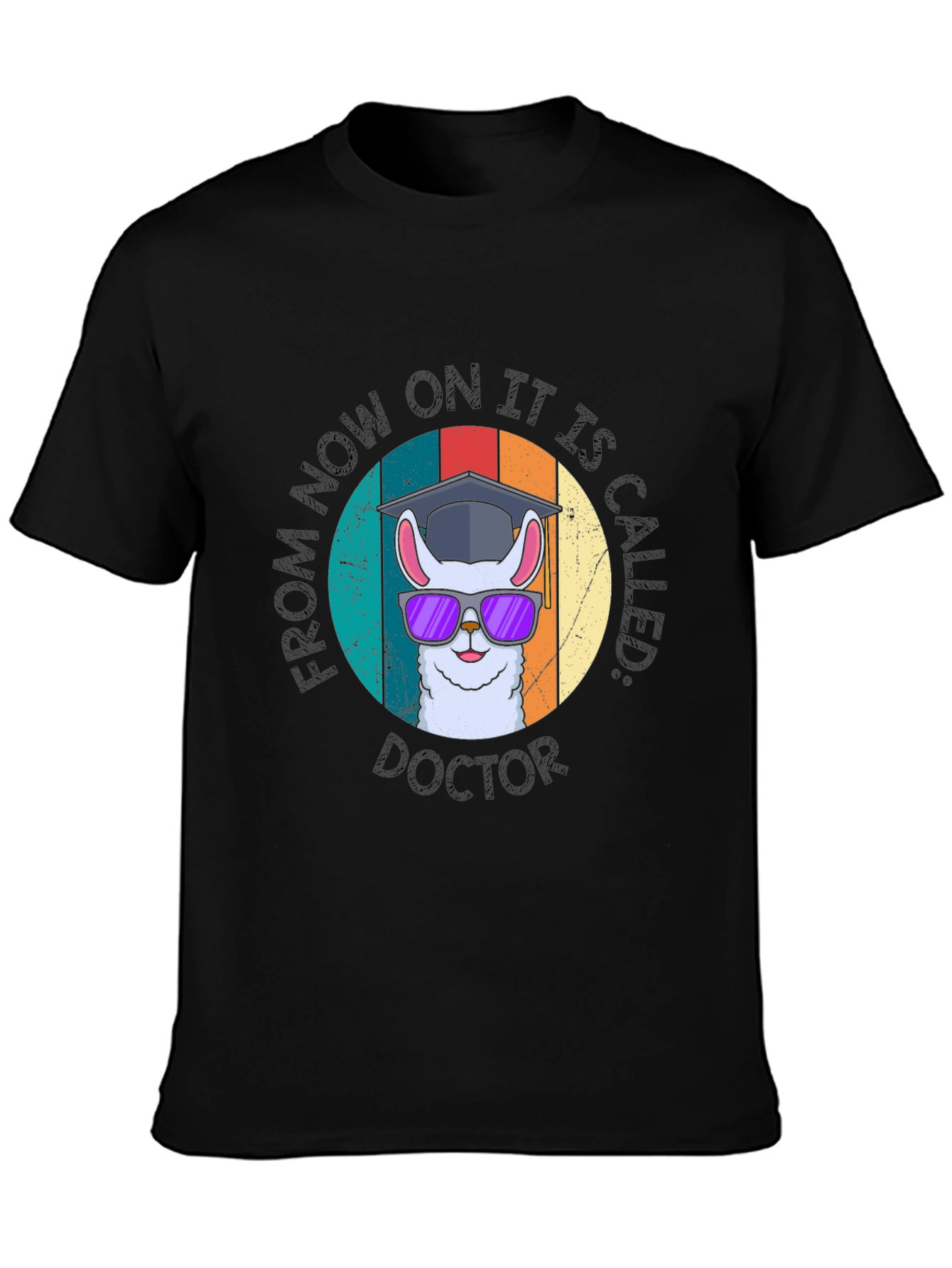 Llama Doctor Graduation T-Shirt