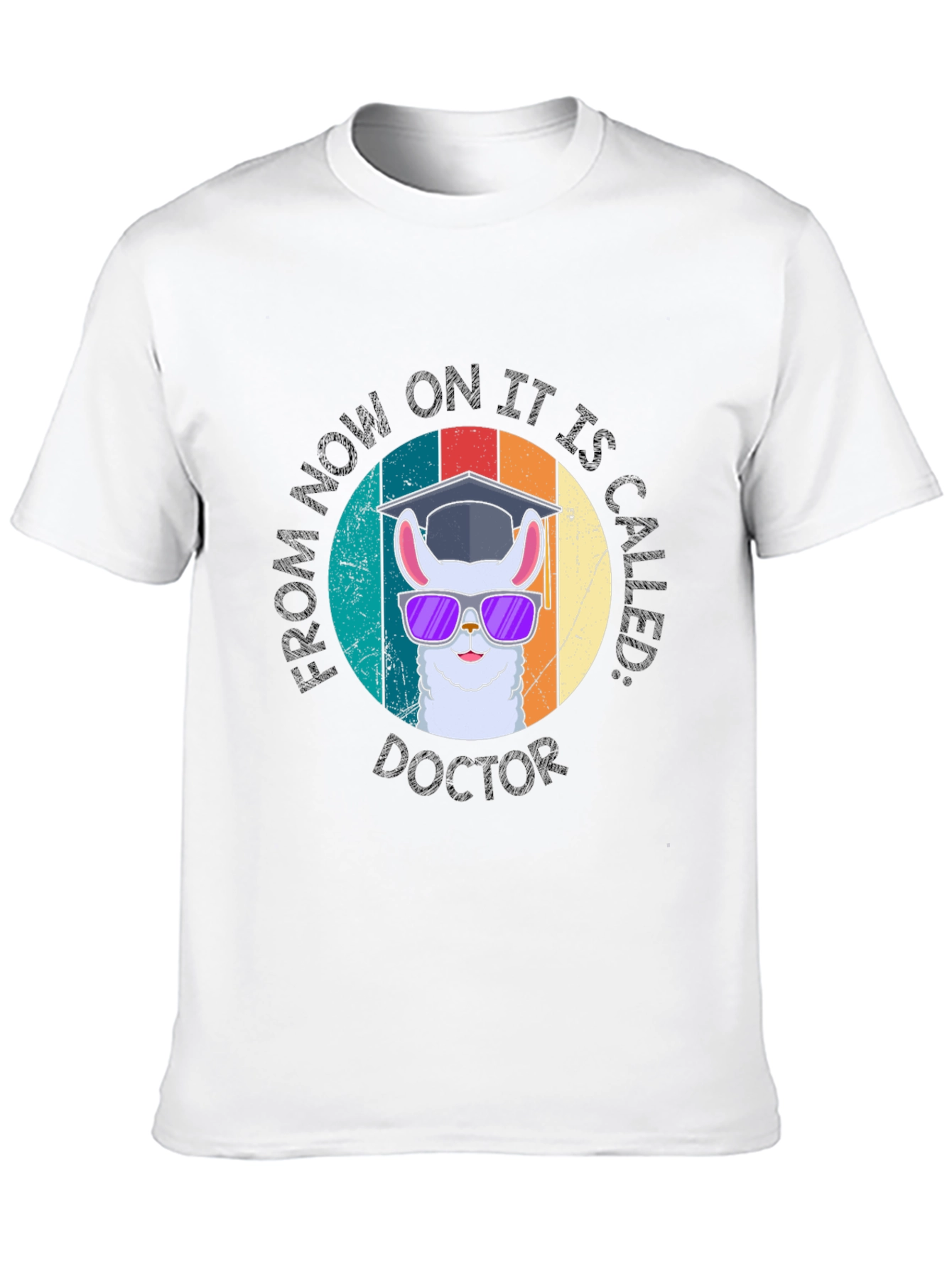 Llama Doctor Graduation T-Shirt
