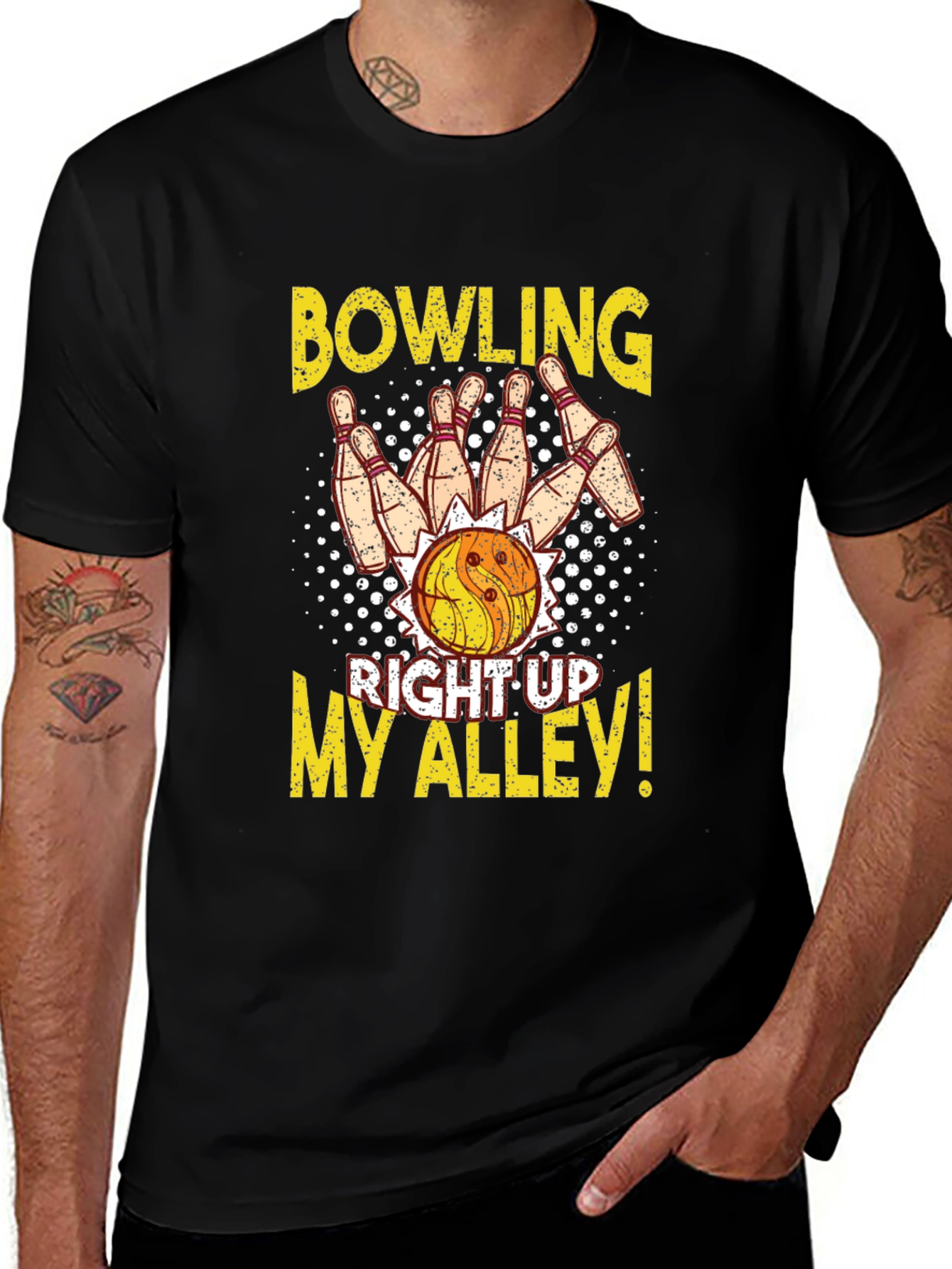 Bowling Right Up My Alley T-Shirt
