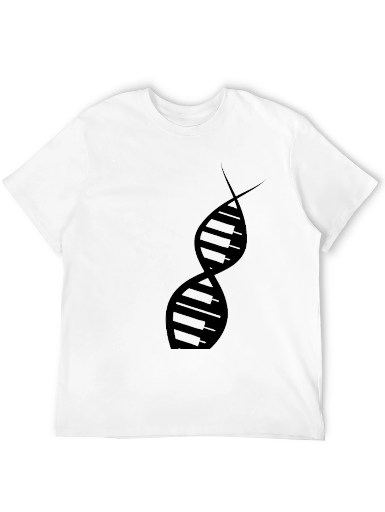 DNA Graphic Black T-Shirt
