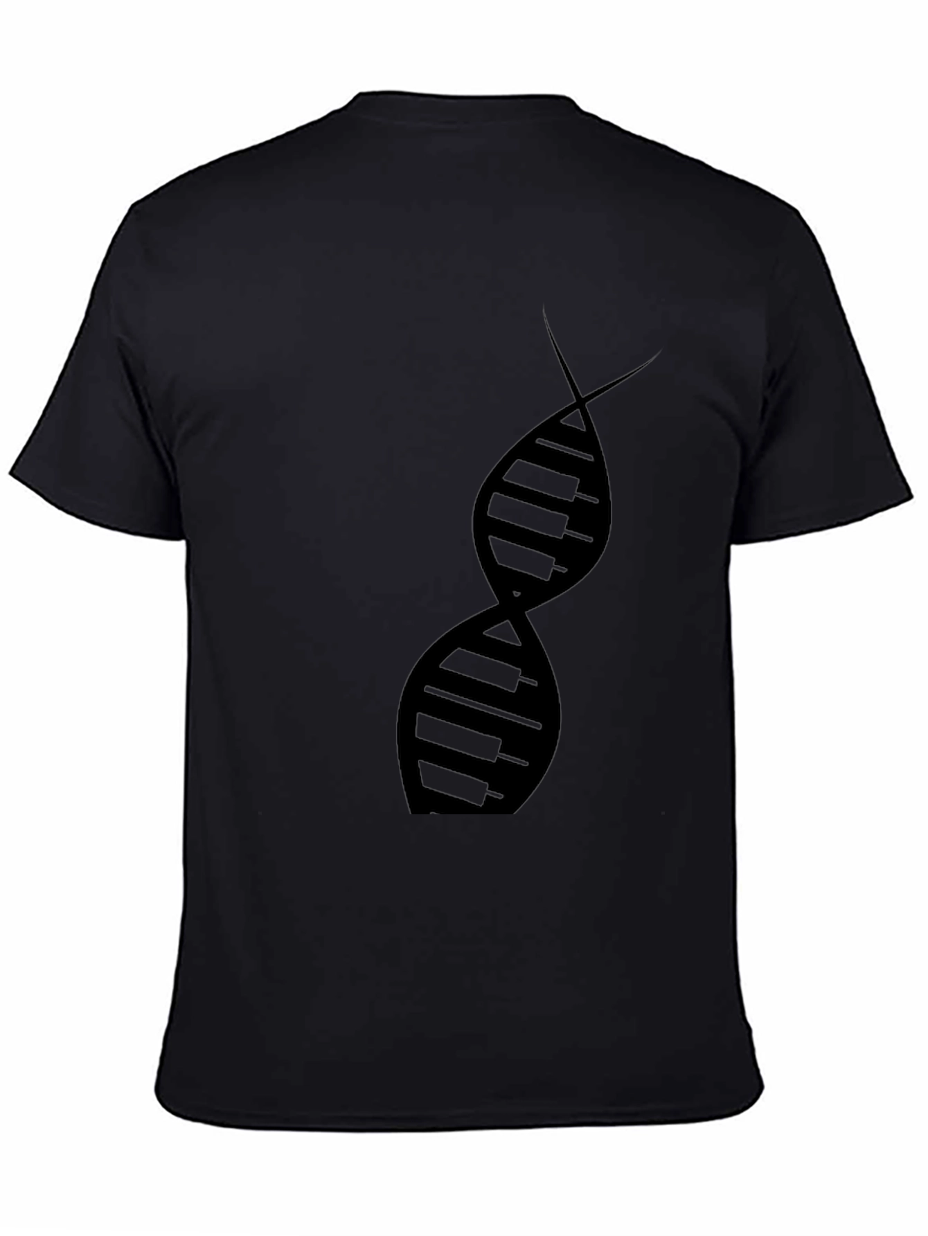 DNA Graphic Black T-Shirt
