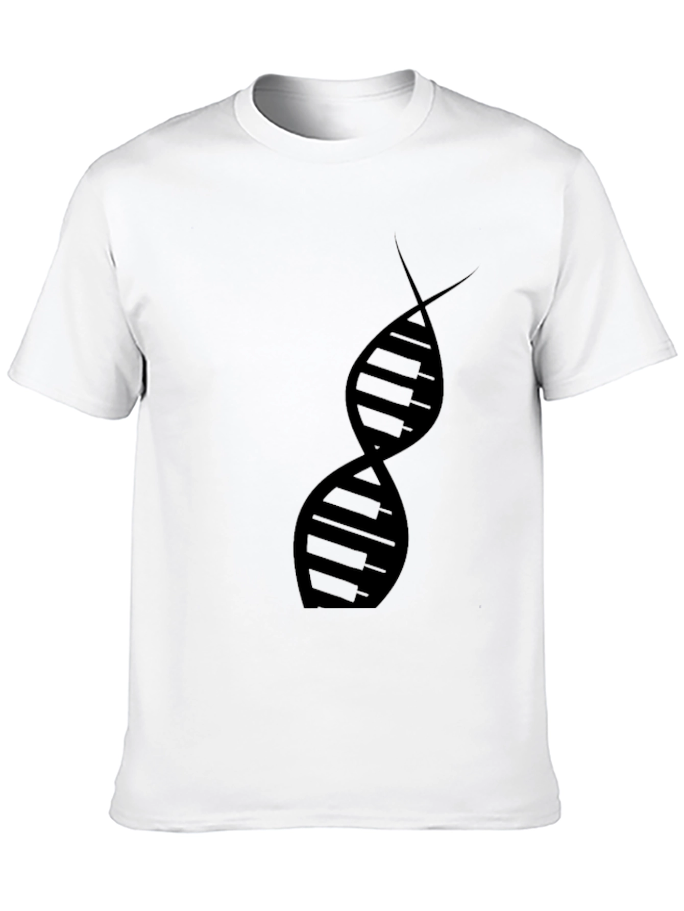 DNA Graphic Black T-Shirt