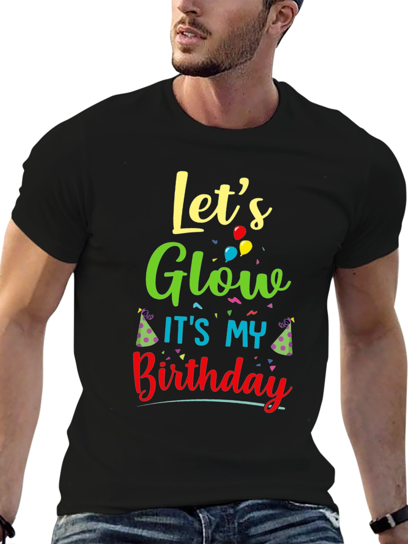Lets Glow Its My Birthday T-Shirt