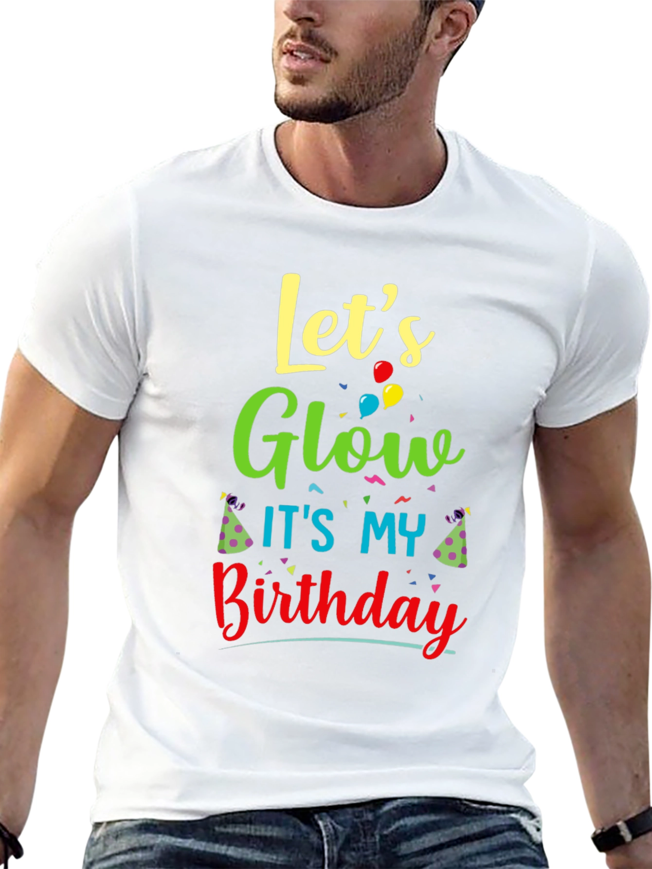 Lets Glow Its My Birthday T-Shirt