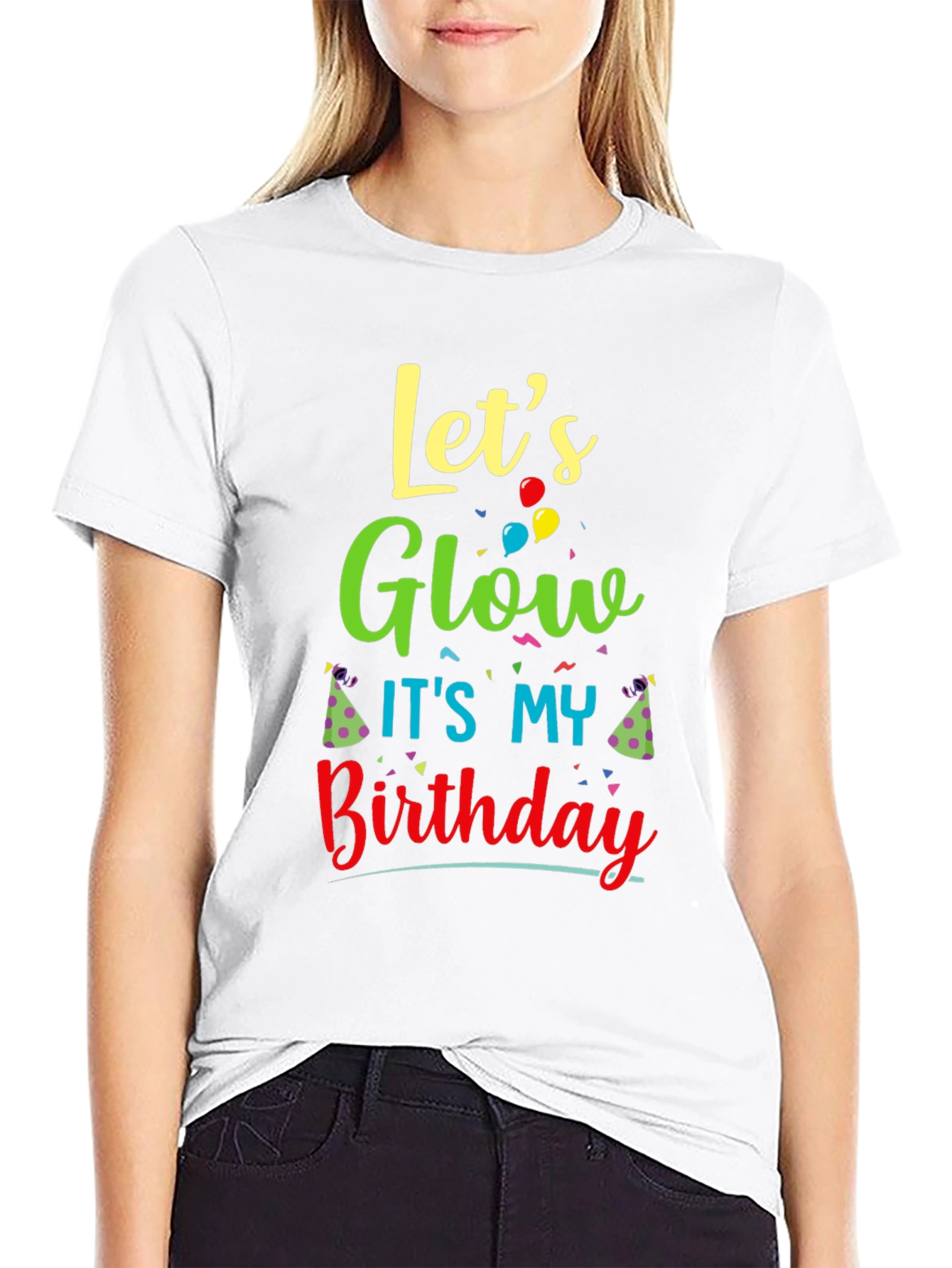 Lets Glow Its My Birthday T-Shirt