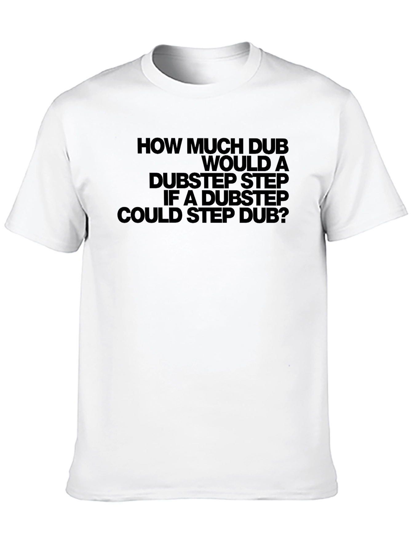 Dubstep Tongue Twister Black T-Shirt