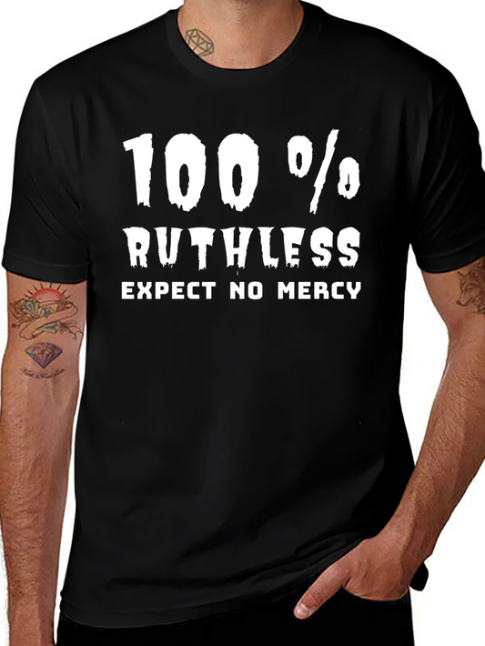 Ruthless Expect No Mercy Graphic Tee