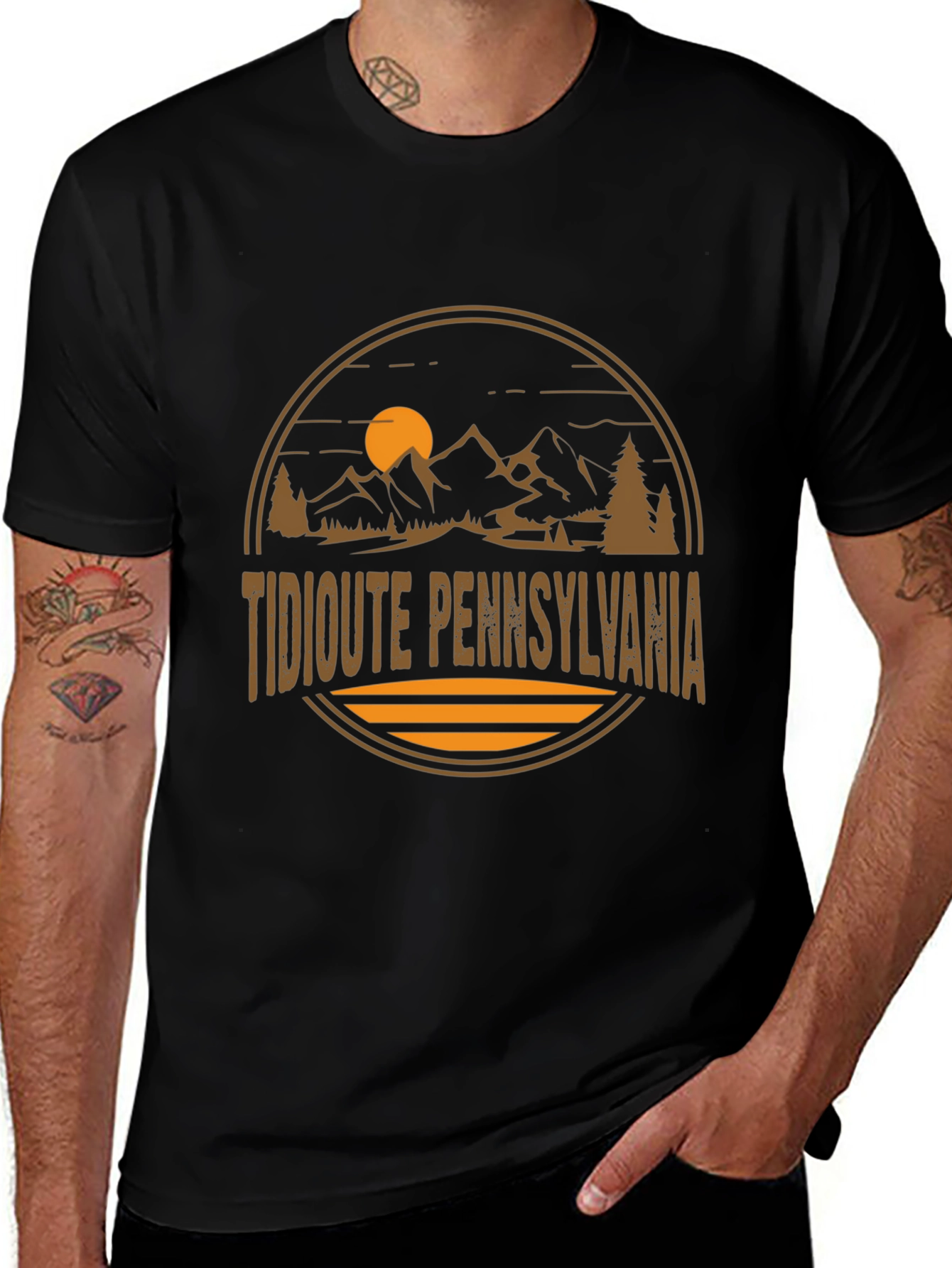 Tidioute Pennsylvania Graphic T-Shirt
