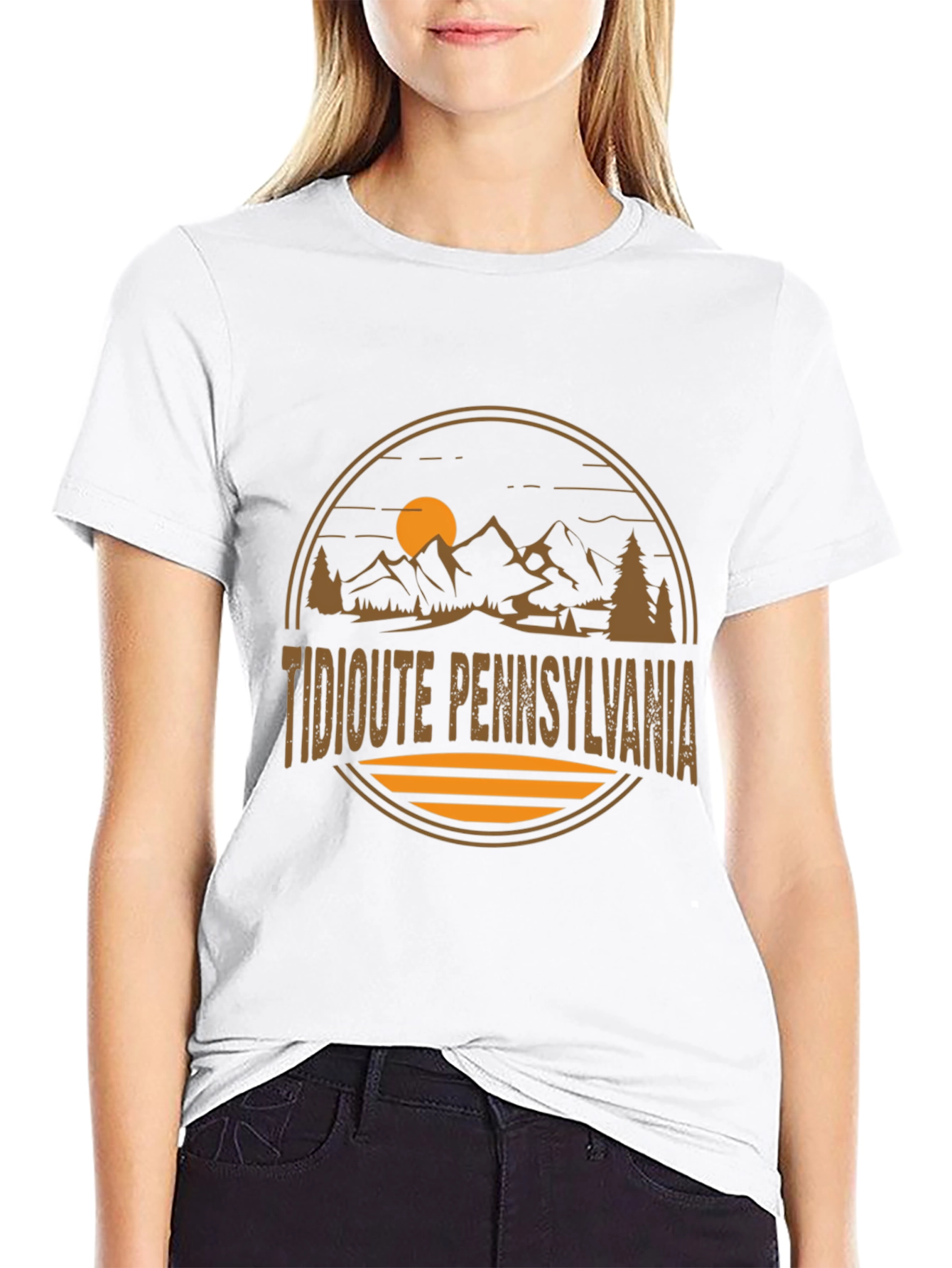 Tidioute Pennsylvania Graphic T-Shirt