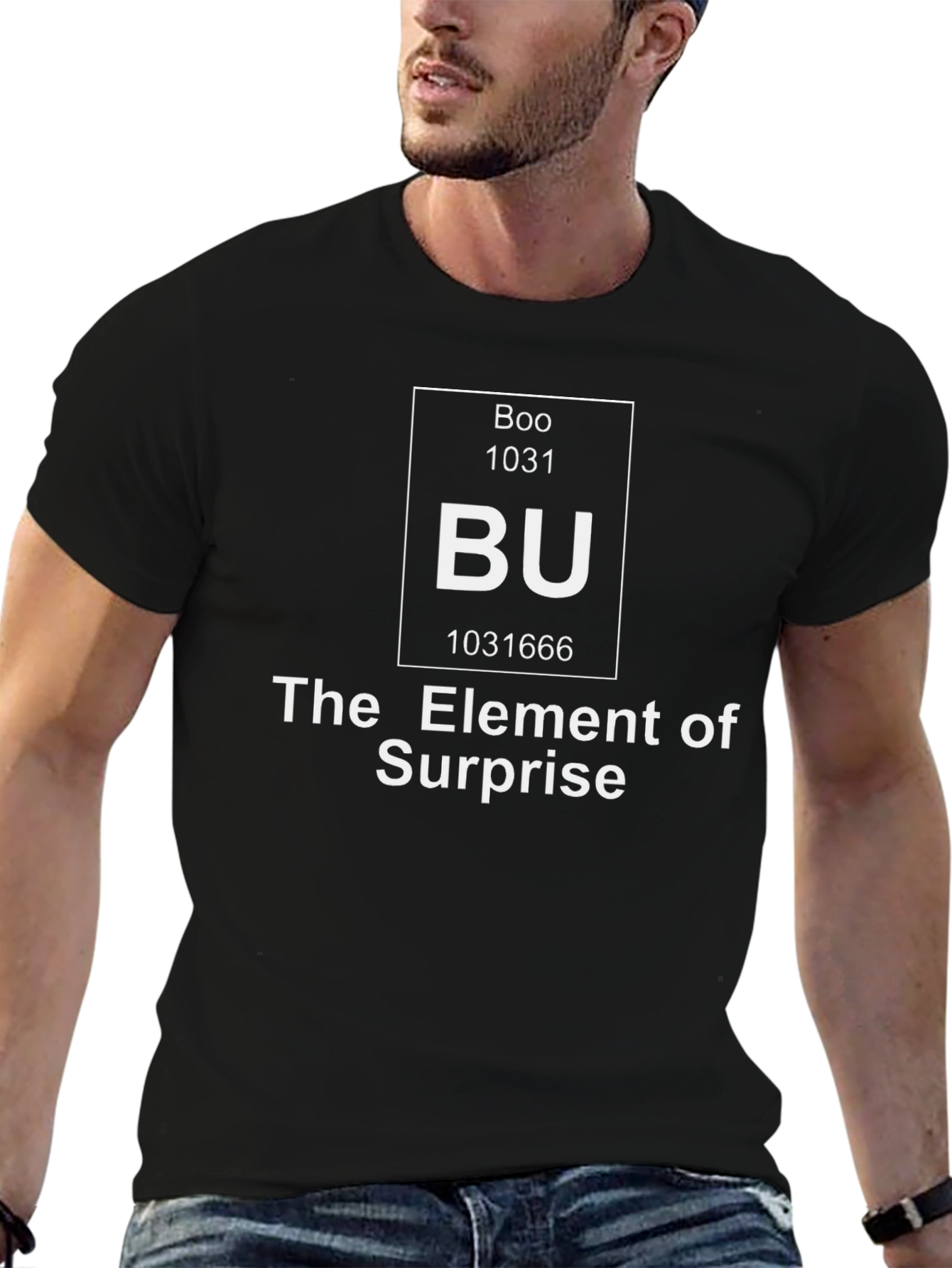 Boo Element of Surprise Graphic T-Shirt