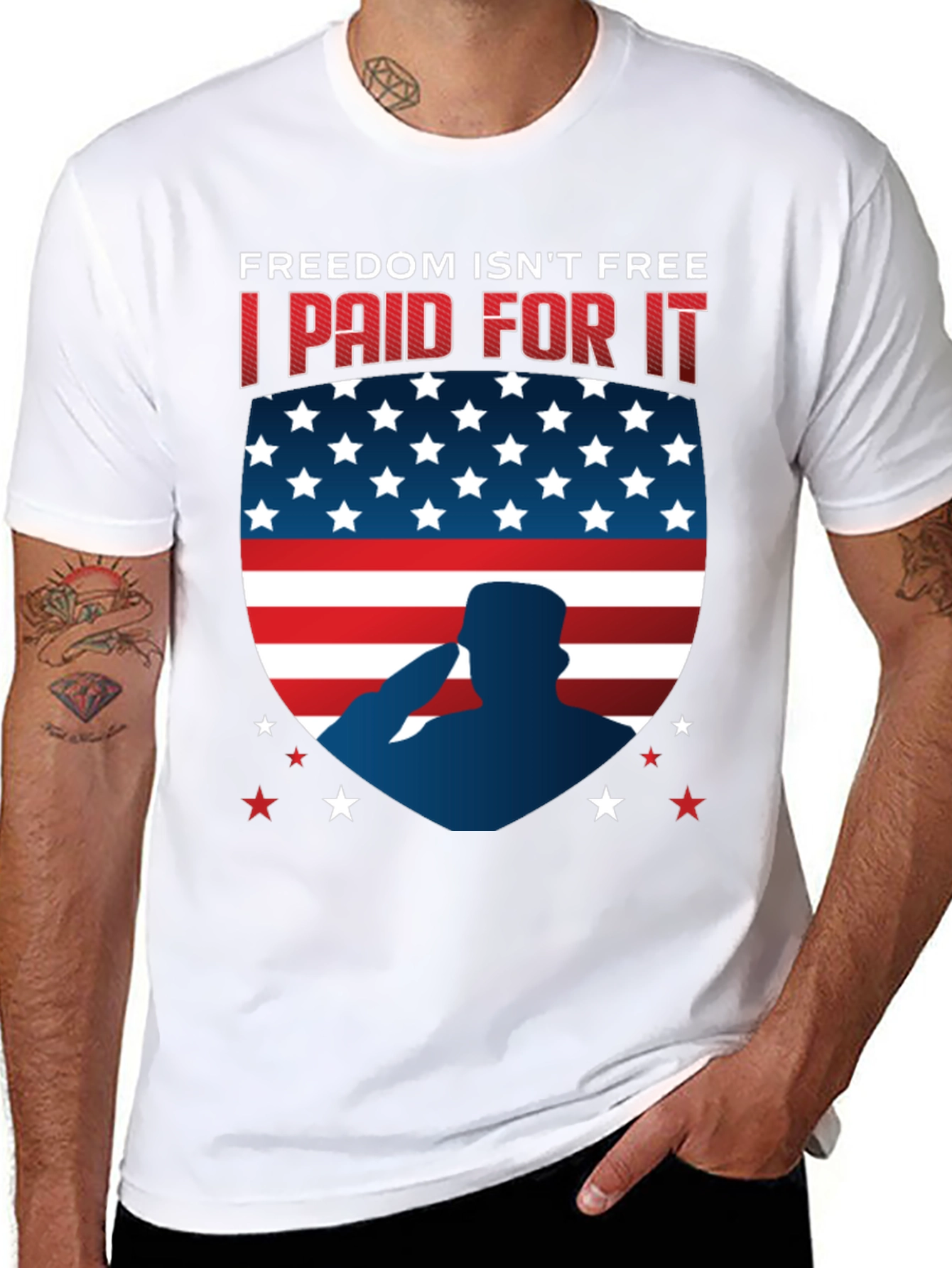 Freedom Isnt Free Patriotic T-Shirt