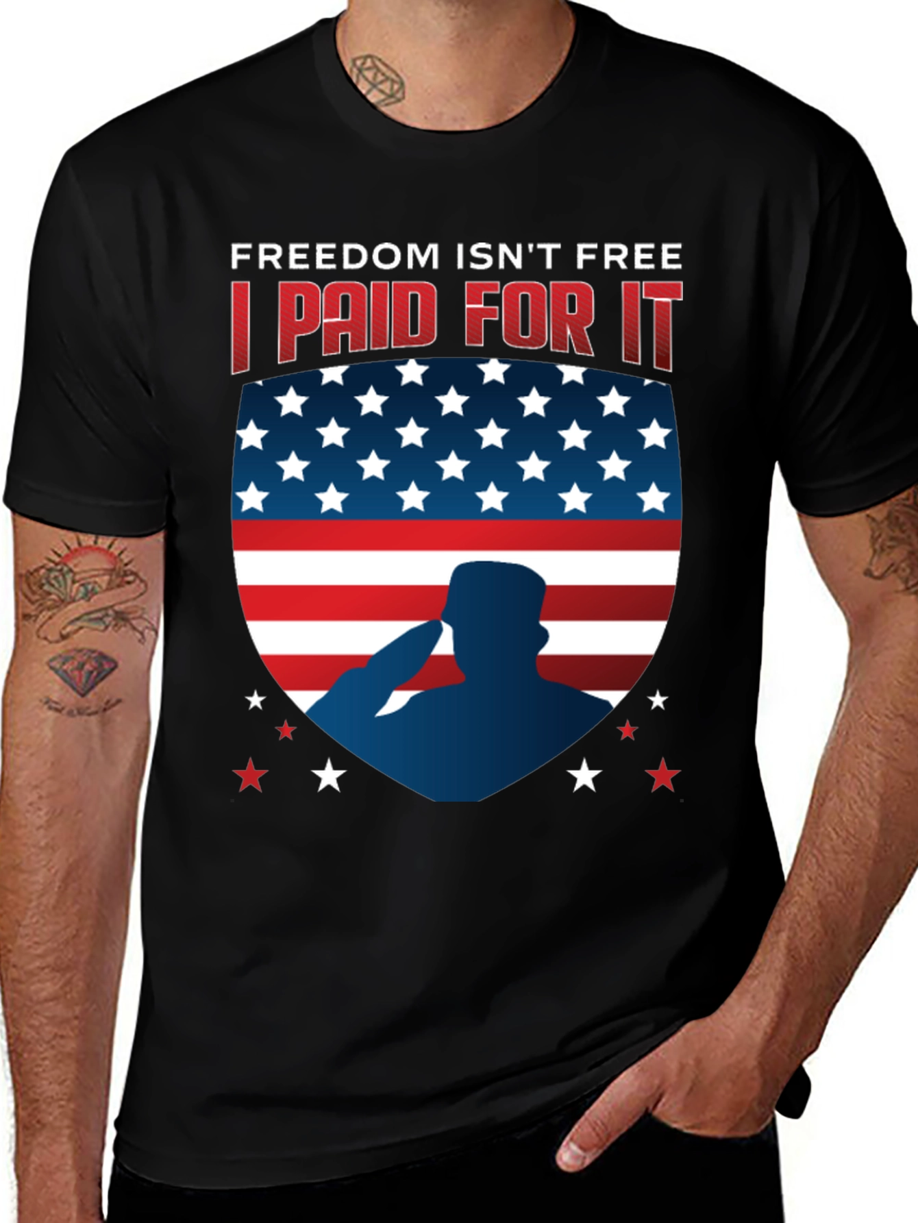 Freedom Isnt Free Patriotic T-Shirt