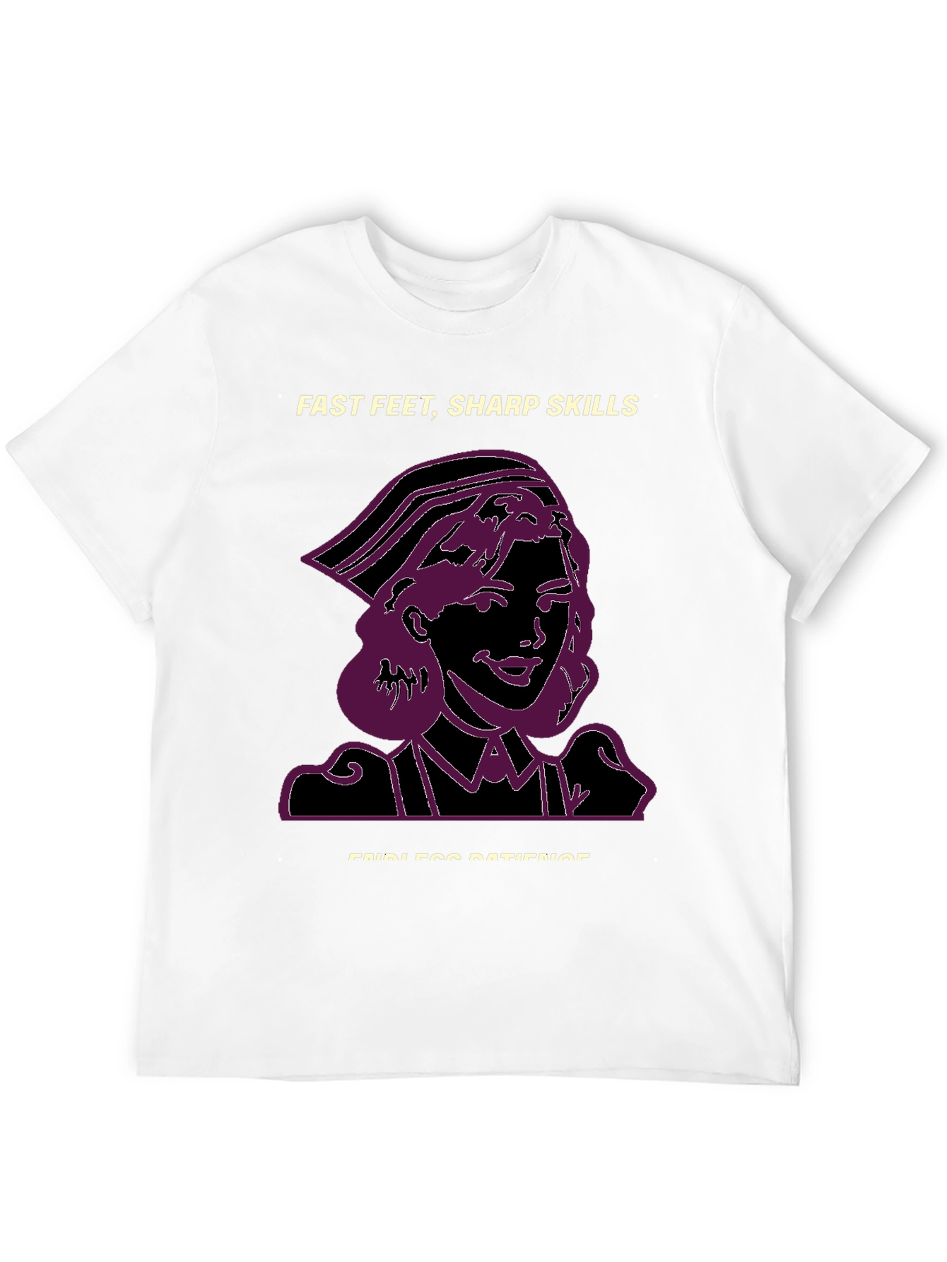 Nurse Graphic T-Shirt - Fast Feet Sharp Skills