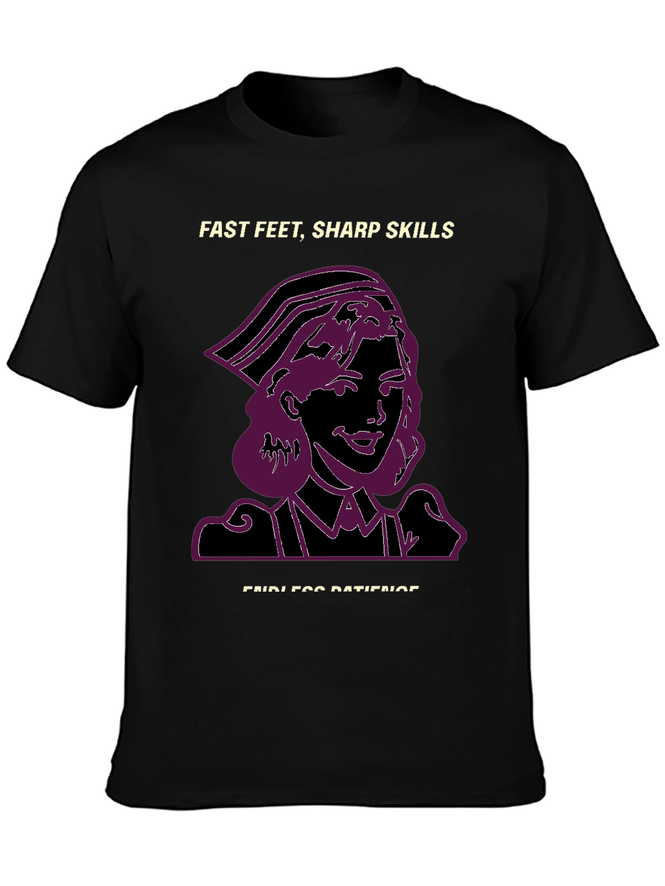 Nurse Graphic T-Shirt - Fast Feet Sharp Skills