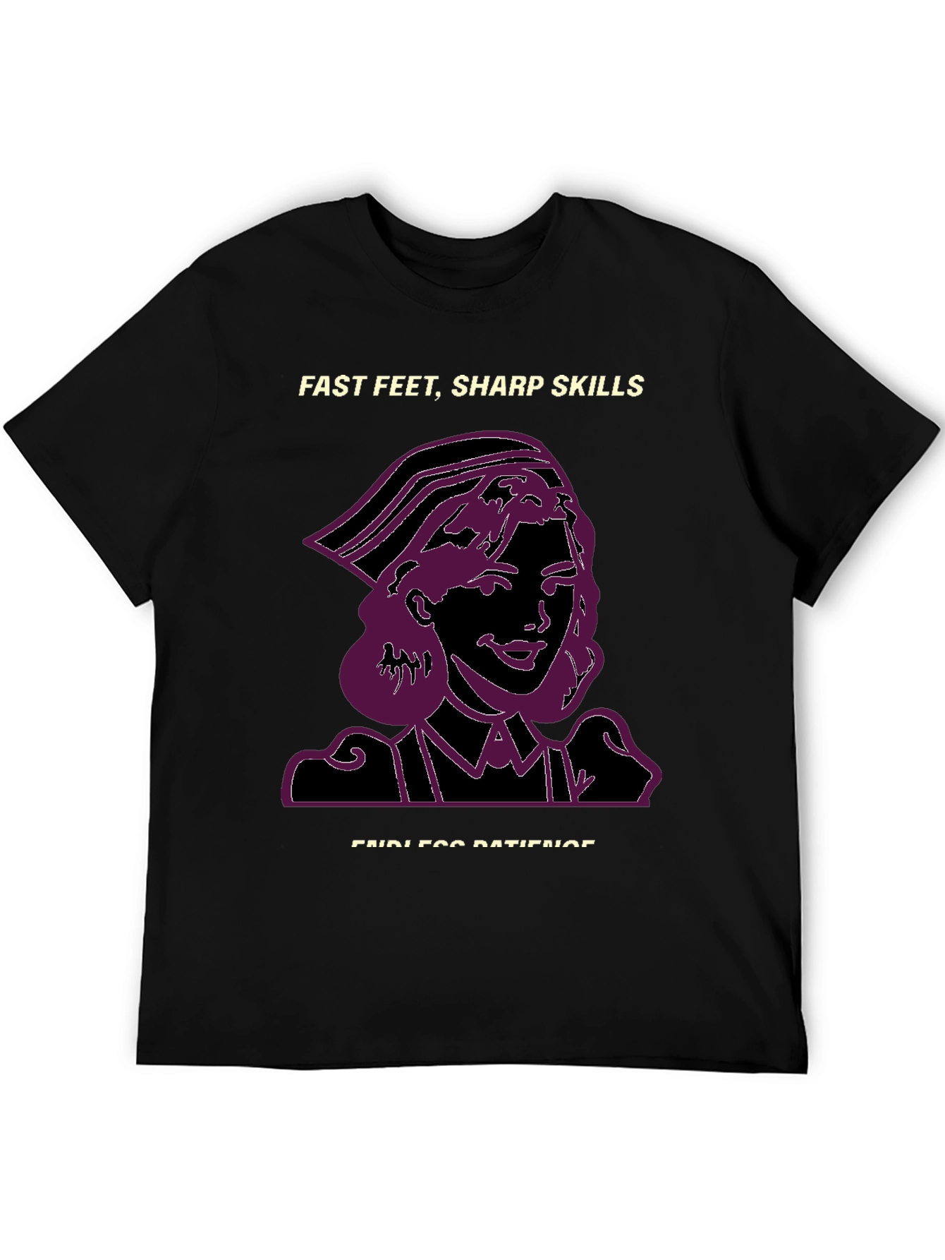 Nurse Graphic T-Shirt - Fast Feet Sharp Skills