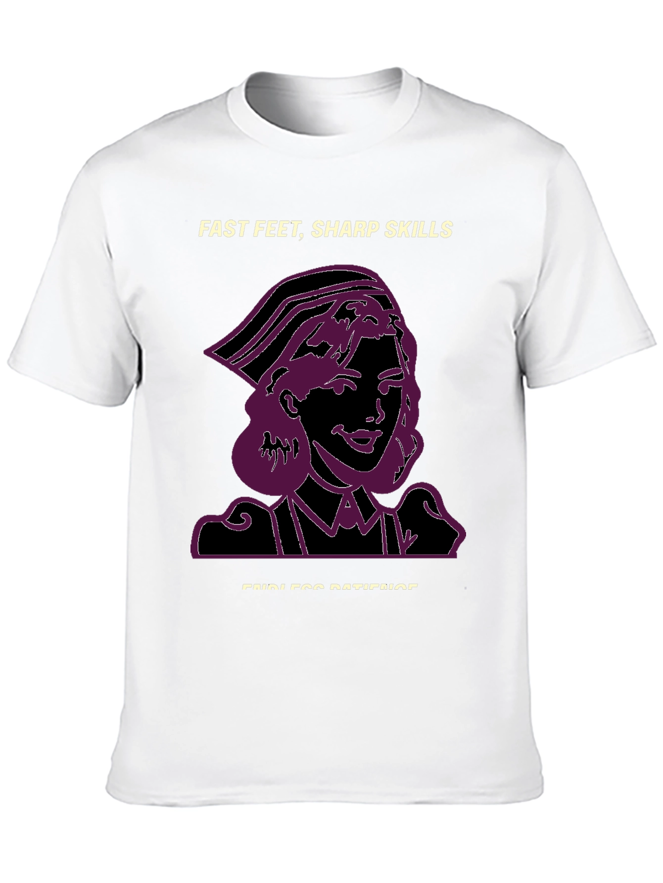 Nurse Graphic T-Shirt - Fast Feet Sharp Skills