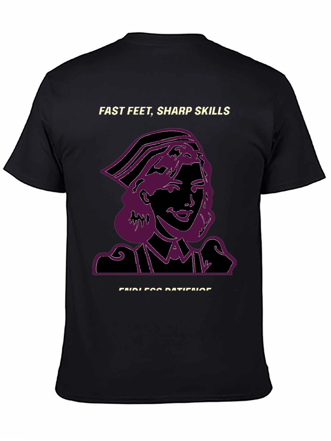 Nurse Graphic T-Shirt - Fast Feet Sharp Skills