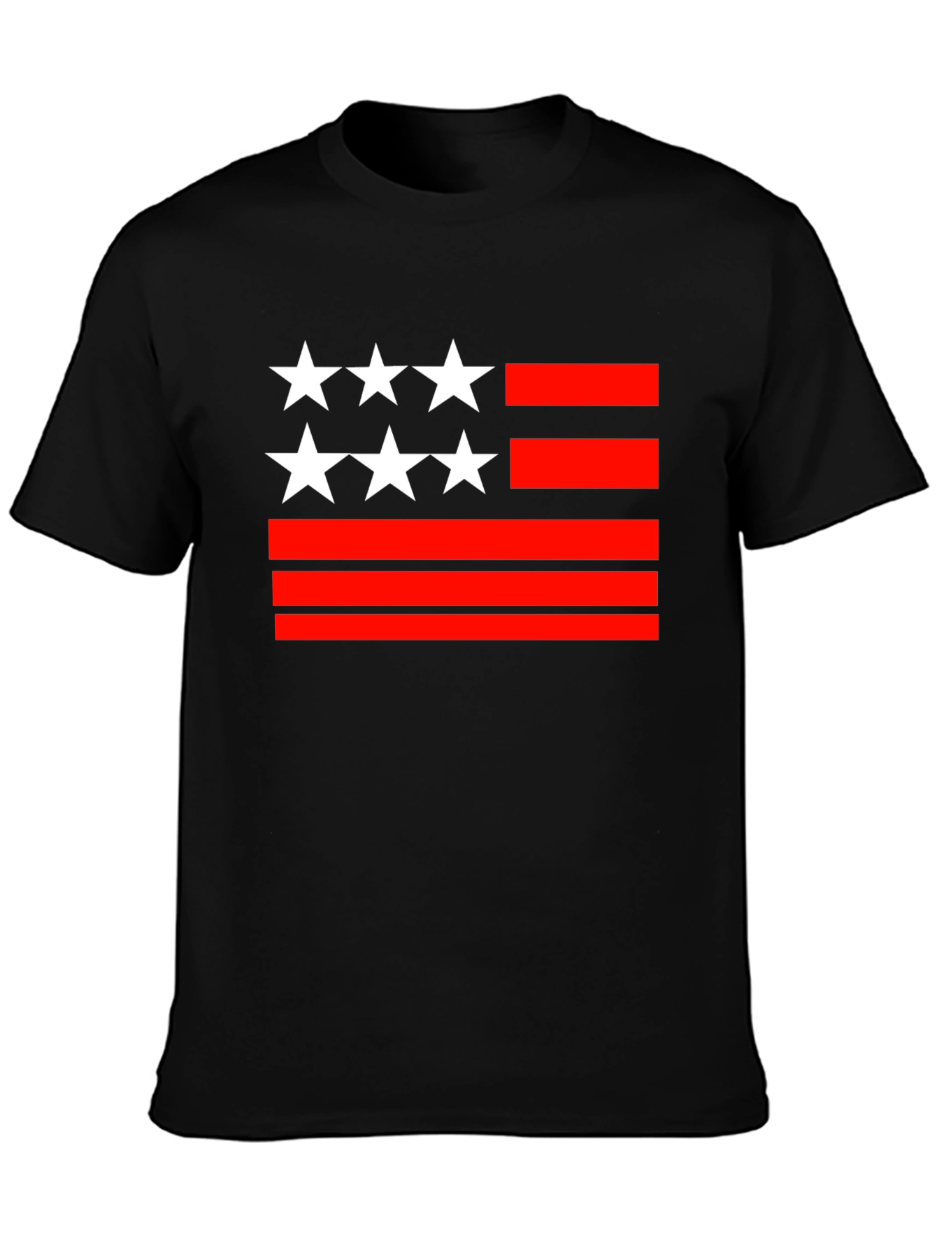 Stars & Stripes Graphic Tee - Patriotic Style