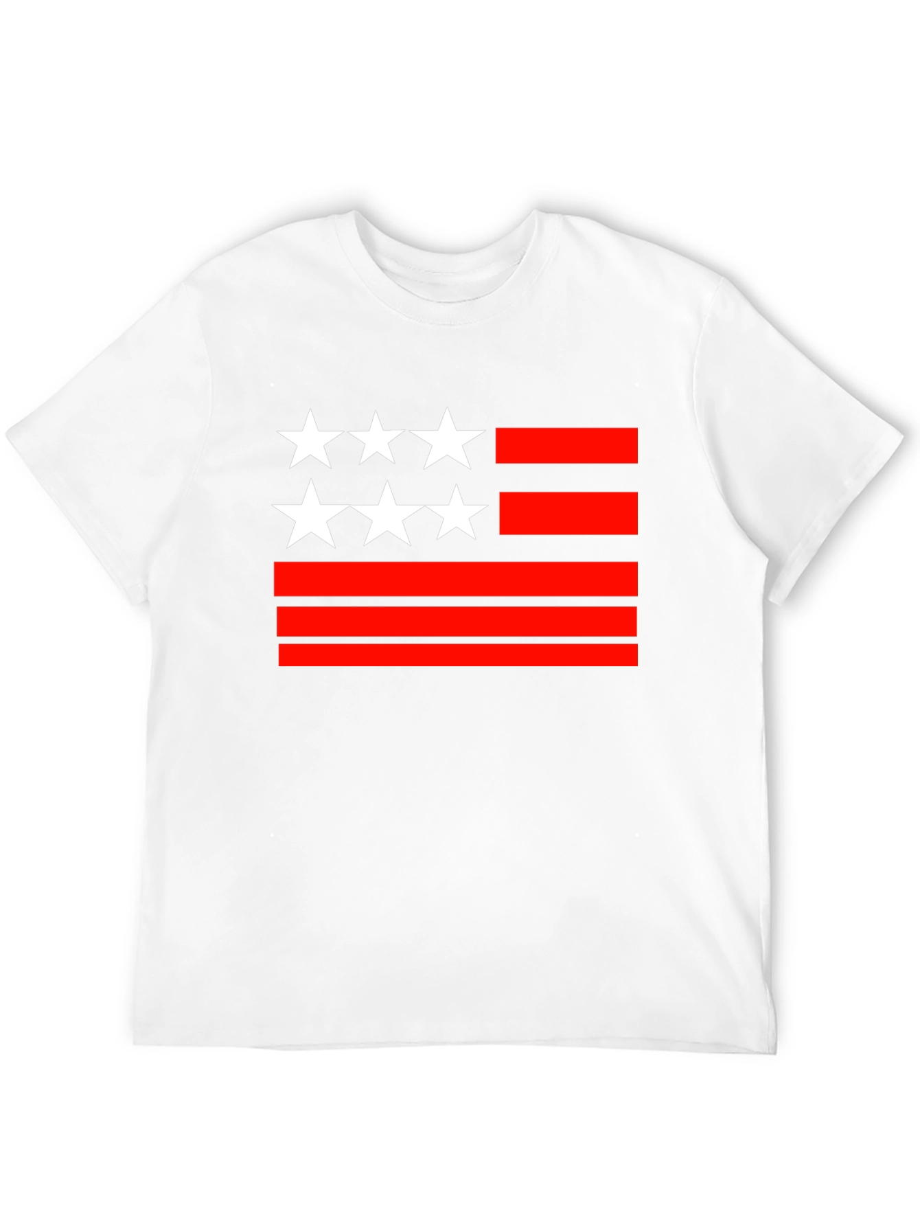 Stars & Stripes Graphic Tee - Patriotic Style