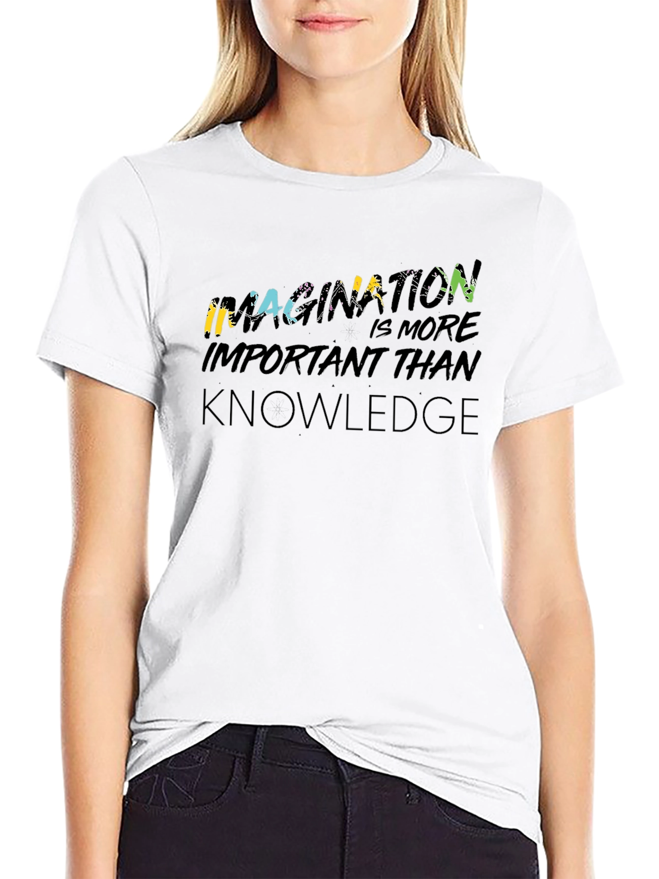 Imagination is More Important Than Knowledge T-Shirt
