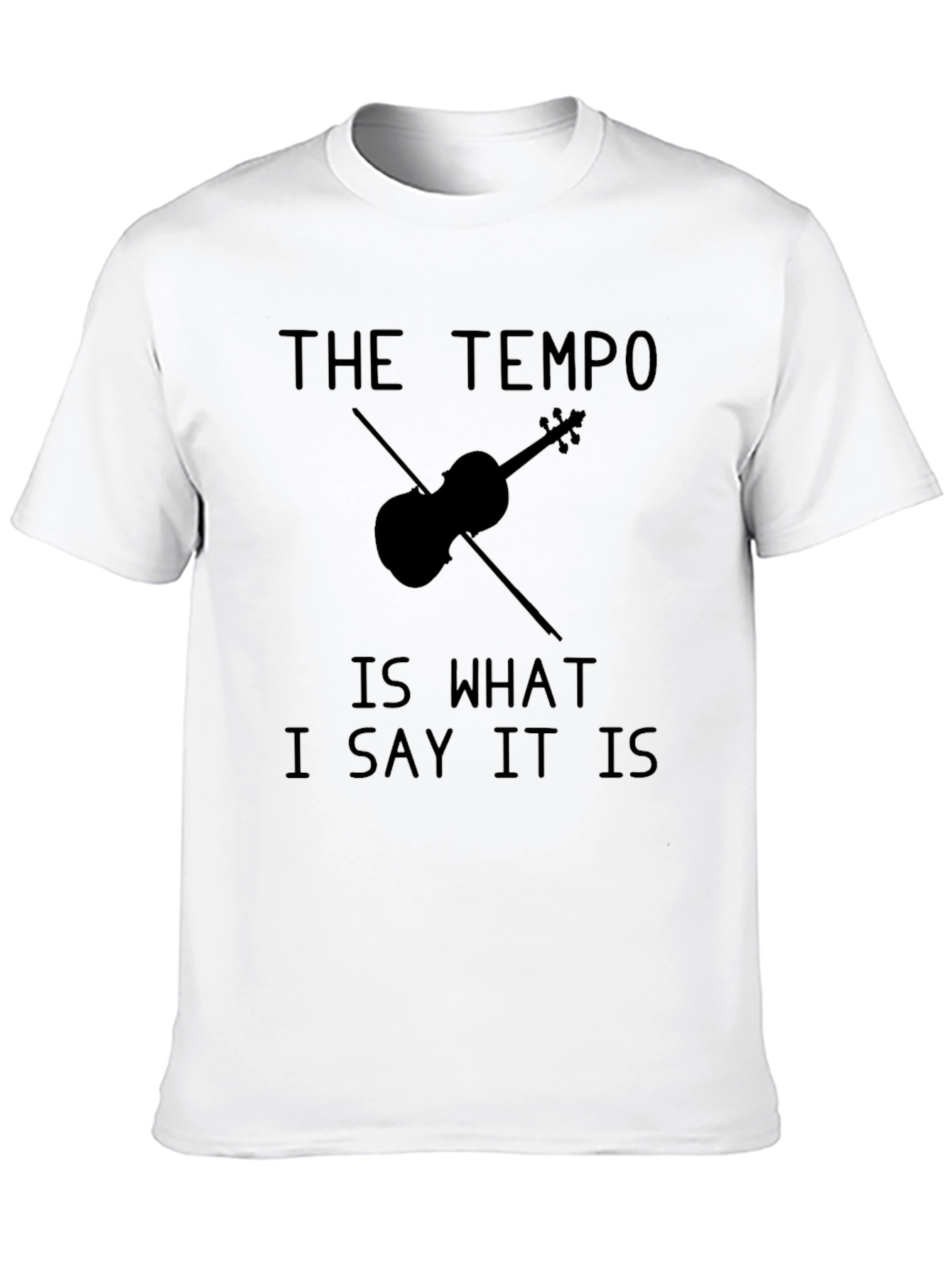 The Tempo Violin Graphic T-Shirt