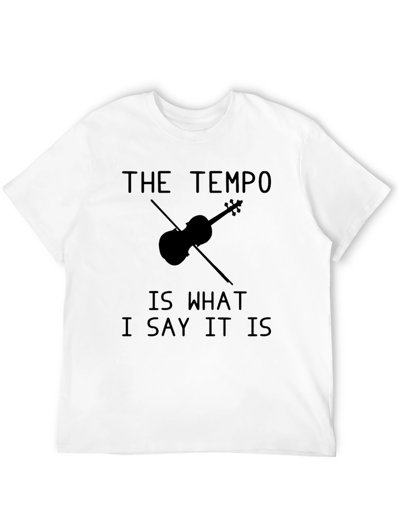 The Tempo Violin Graphic T-Shirt