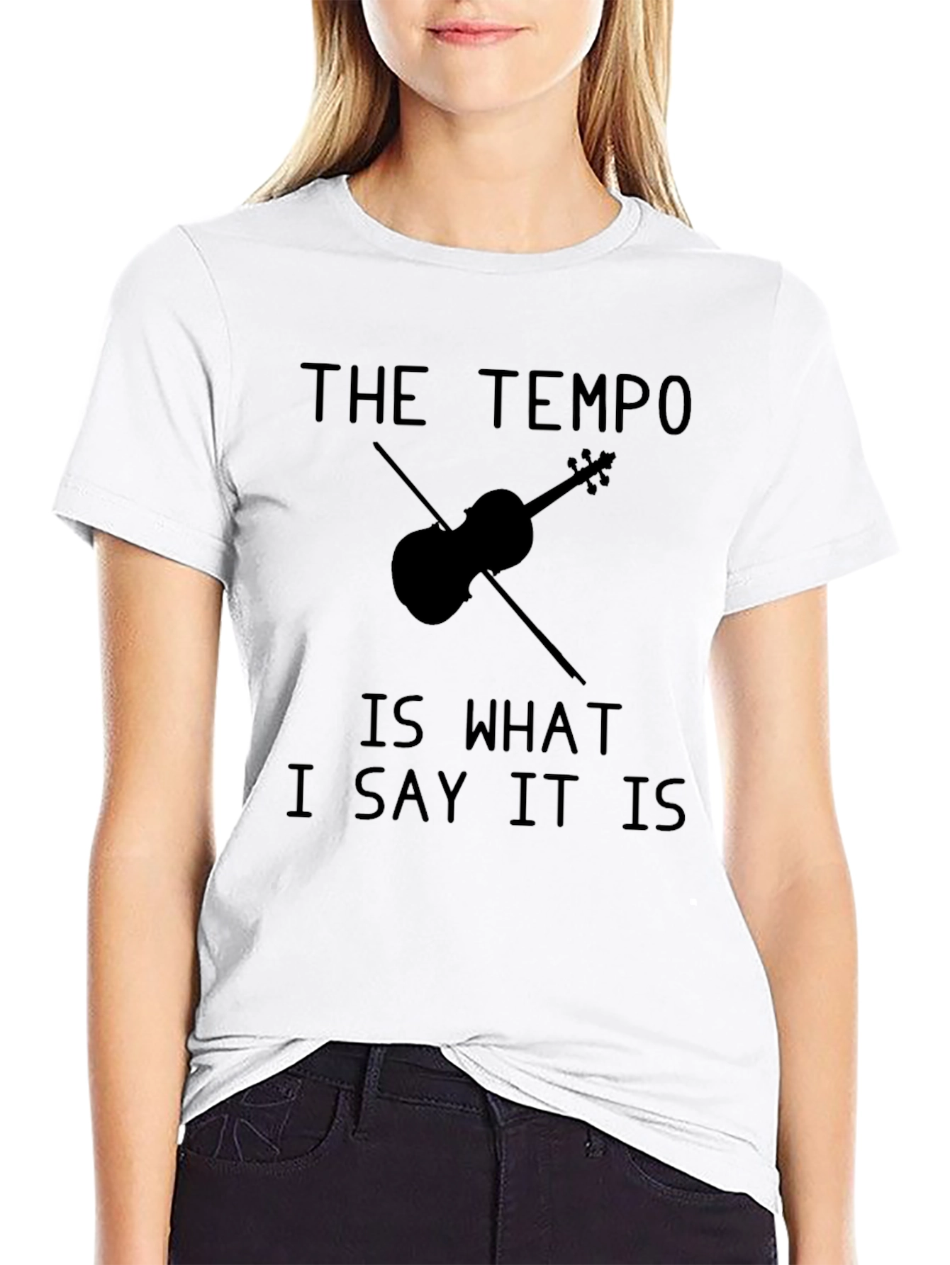 The Tempo Violin Graphic T-Shirt