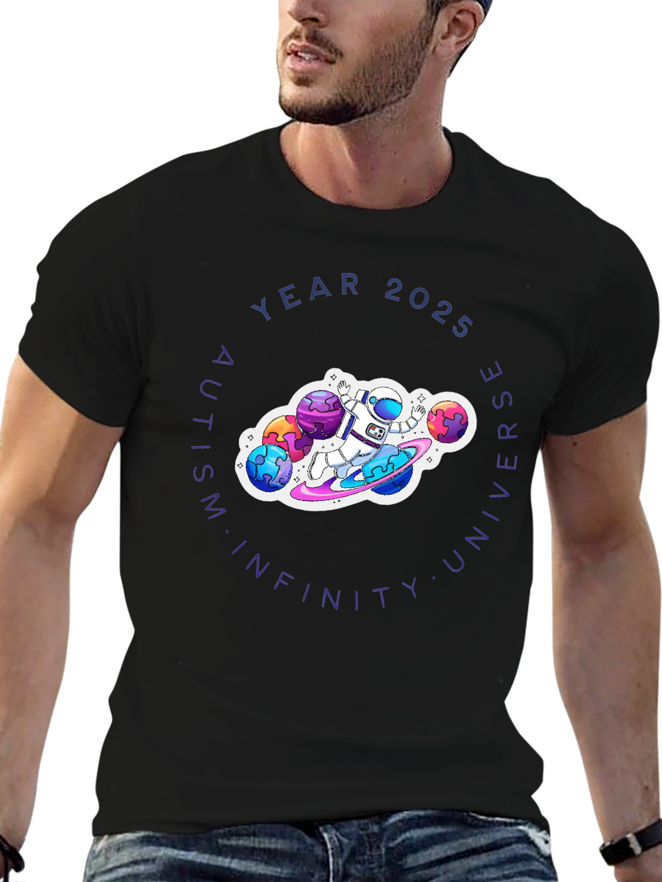 Autism Infinity Universe 2025 T-Shirt