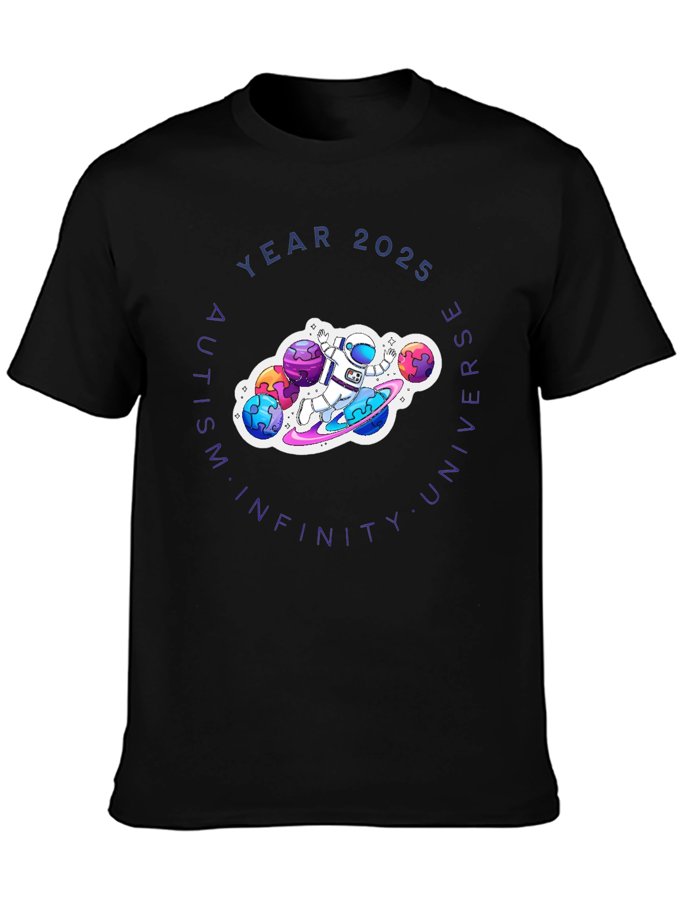 Autism Infinity Universe 2025 T-Shirt