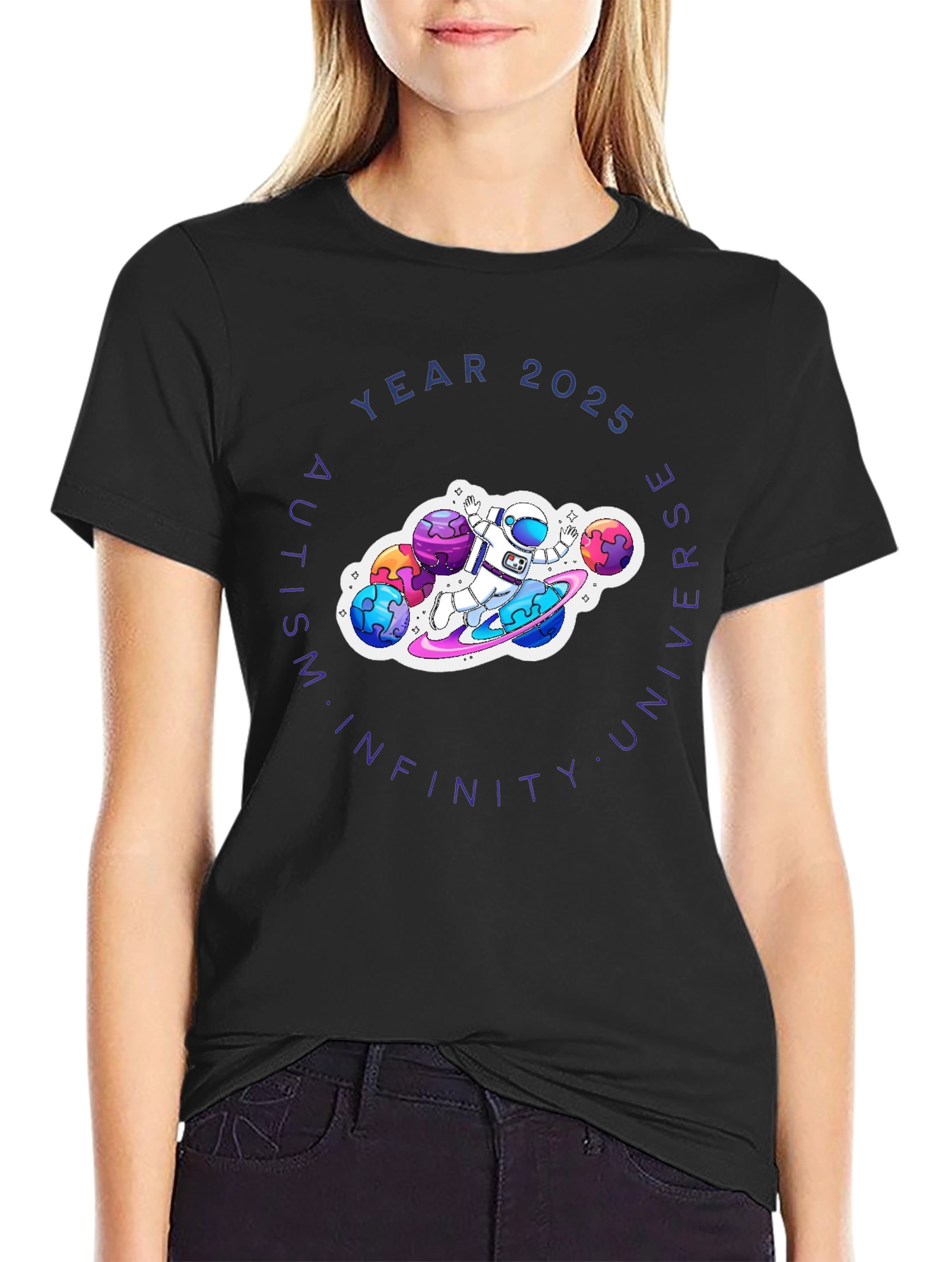 Autism Infinity Universe 2025 T-Shirt