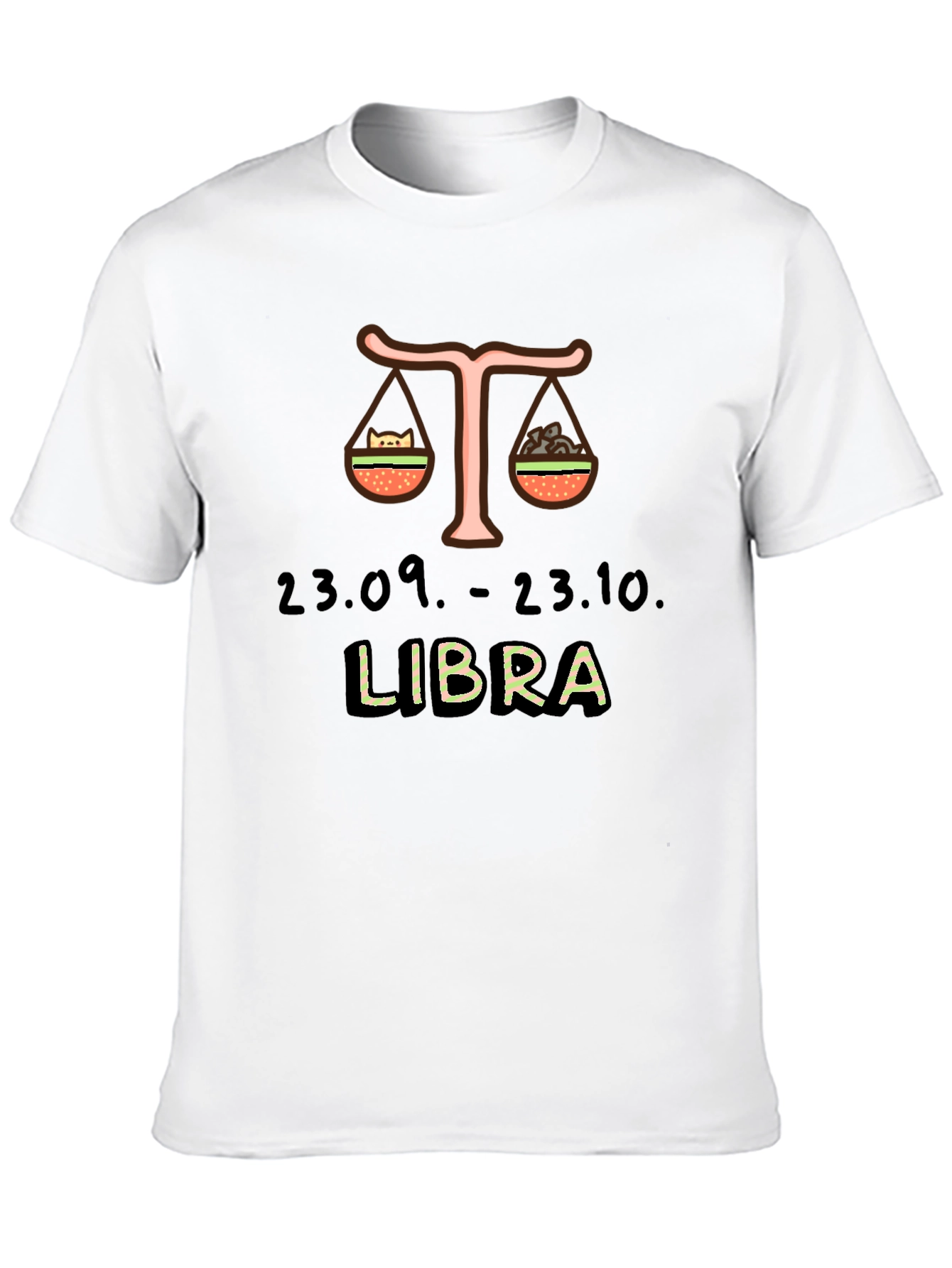 Libra Zodiac Sign T-Shirt