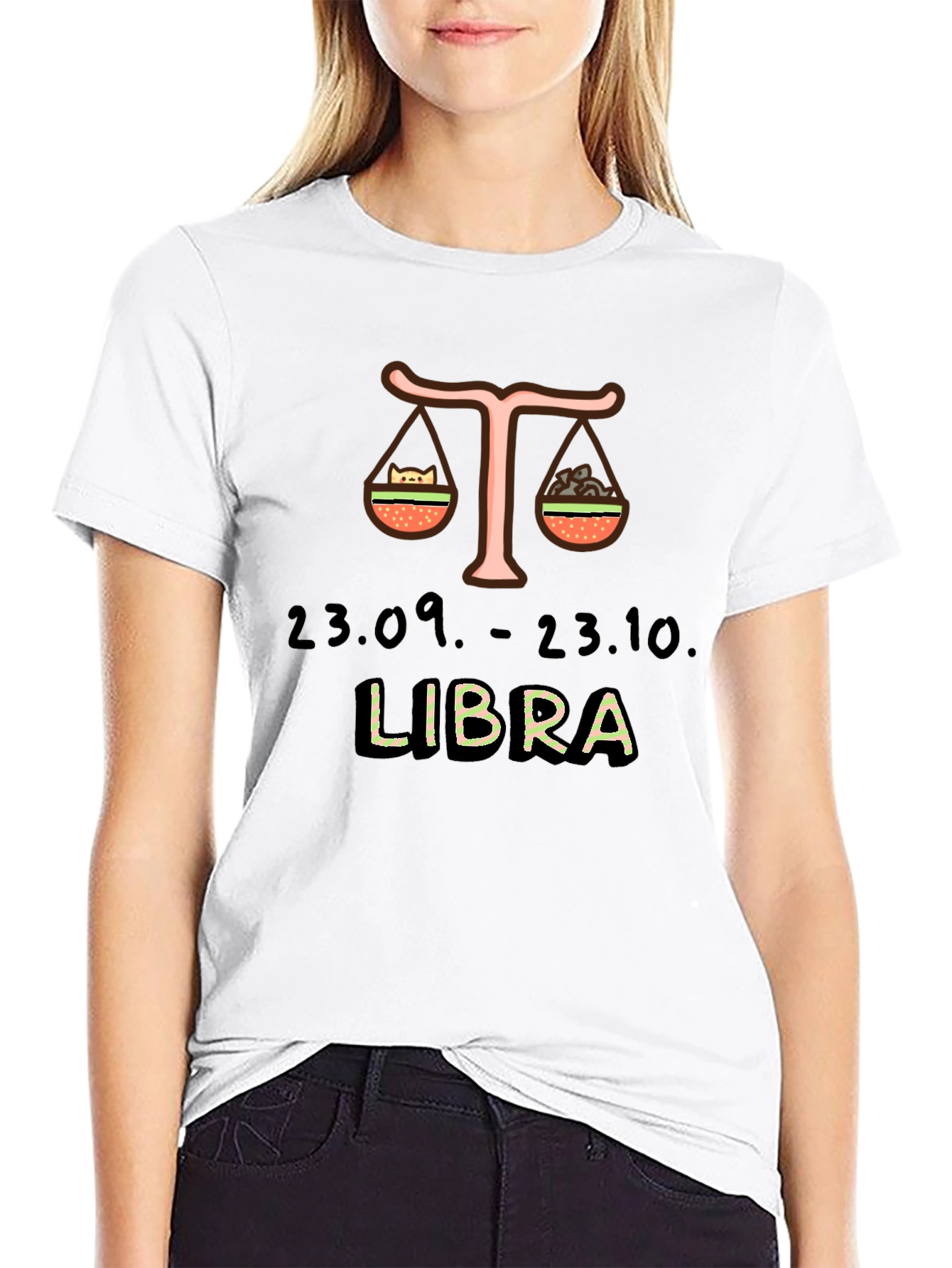 Libra Zodiac Sign T-Shirt