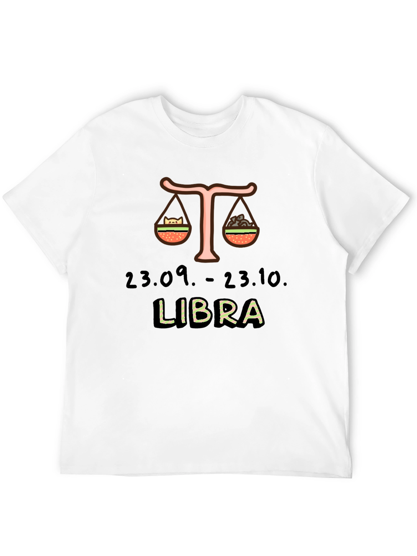 Libra Zodiac Sign T-Shirt