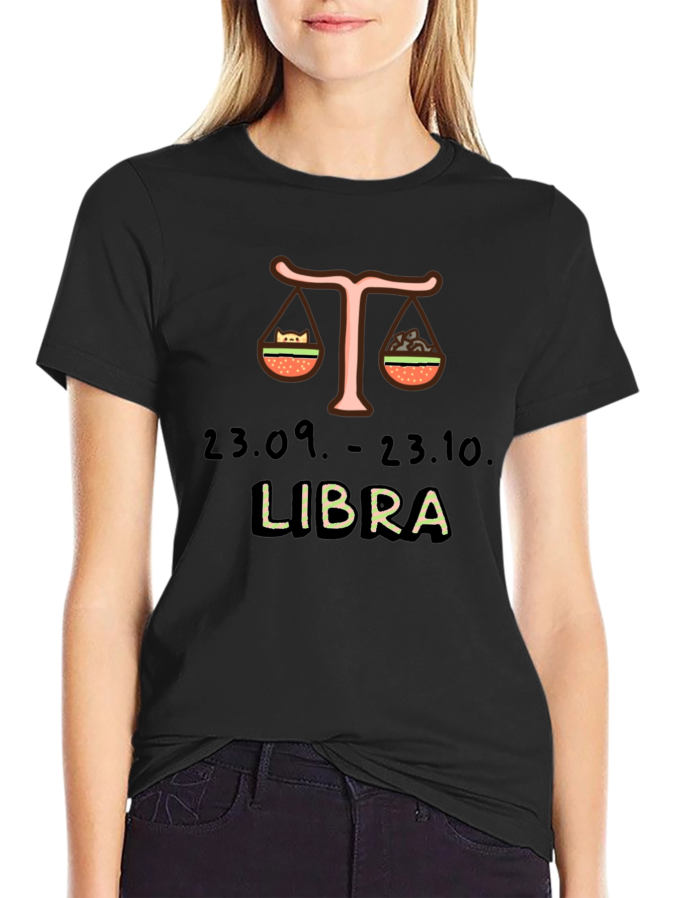 Libra Zodiac Sign T-Shirt