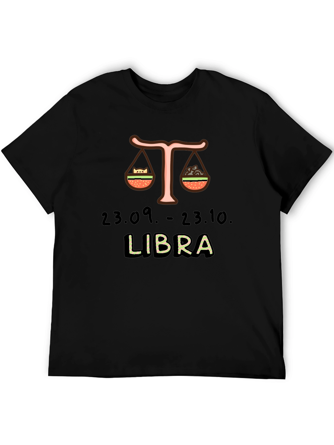 Libra Zodiac Sign T-Shirt